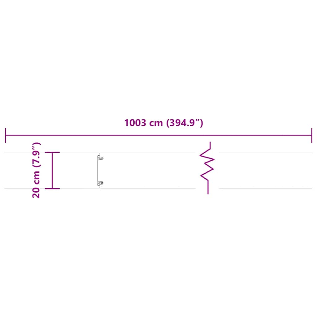 Gazonranden 10 st 20x103 cm roestvrij staal – afbeelding 10