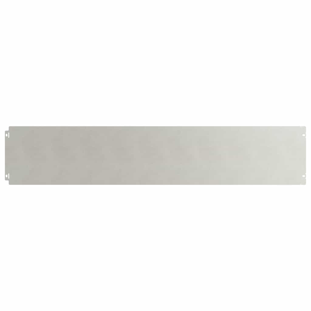 Gazonranden 10 st 20x103 cm roestvrij staal – afbeelding 3