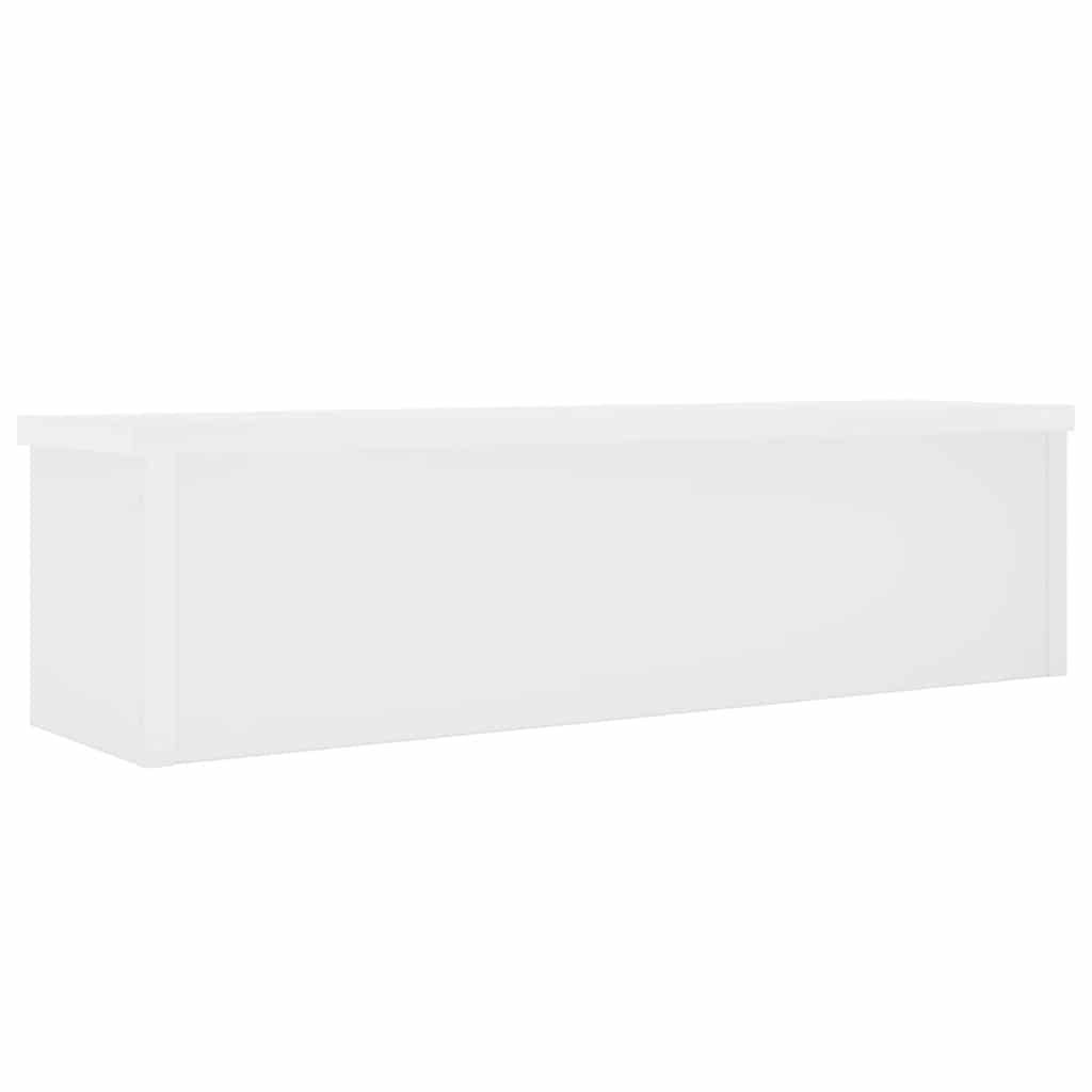 Keukenrek stapelbaar 50x15x16 cm bewerkt hout wit – afbeelding 5