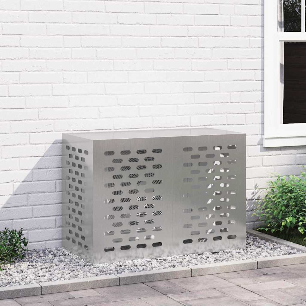 Airconditioner hoes Zilver 100 x 50 x 70 cm Roestvrij staal