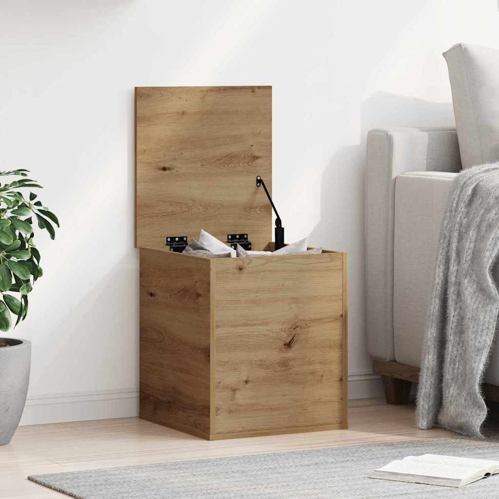 Opslagdoos Artisan Eiken 40 x 42 x 46 cm Bewerkt hout