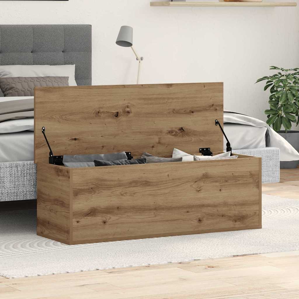 Opslagdoos Artisan Eiken 102 x 35 x 35 cm Bewerkt hout