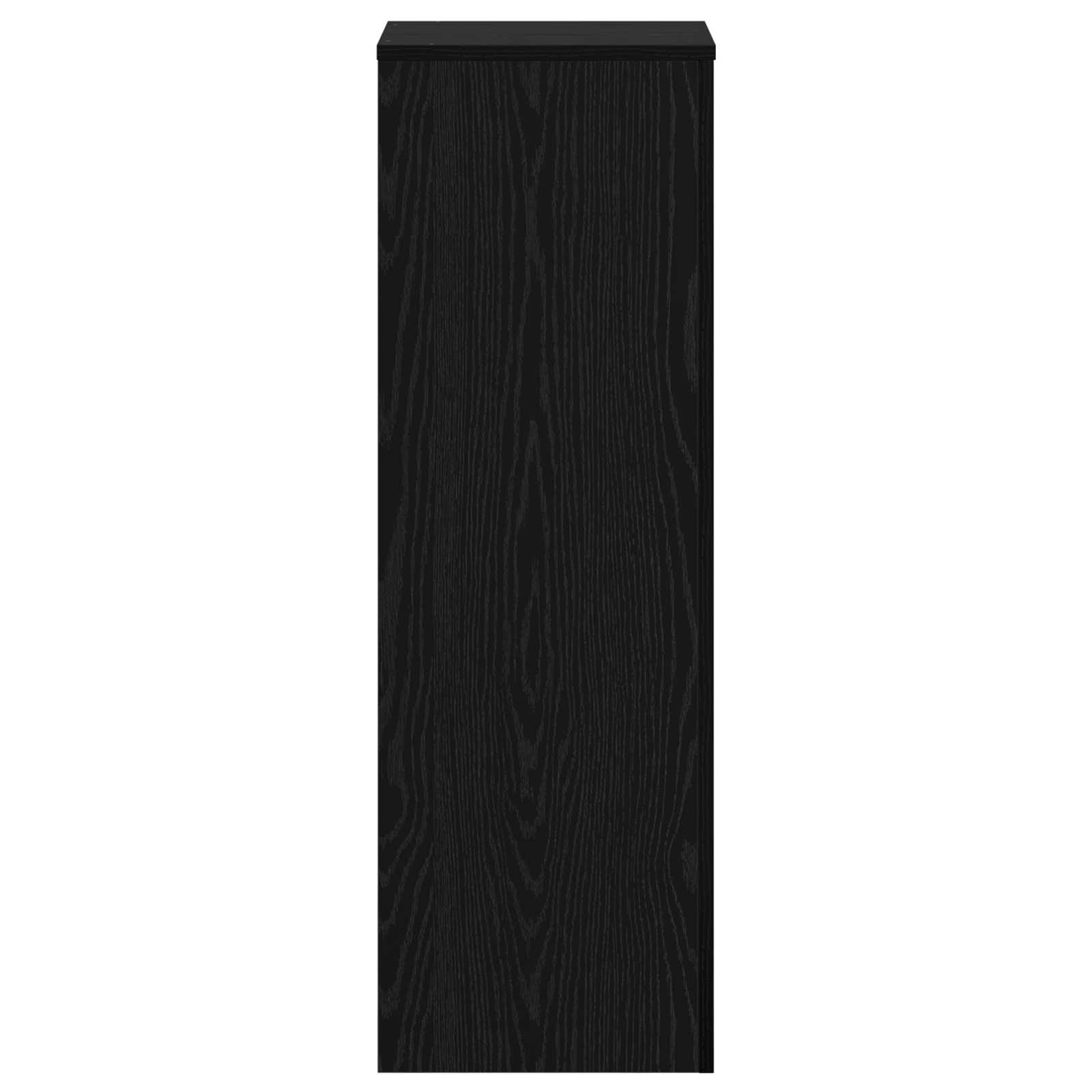 Plantenstandaard Zwart Eiken 33 x 33 x 100 cm Bewerkt hout – afbeelding 6