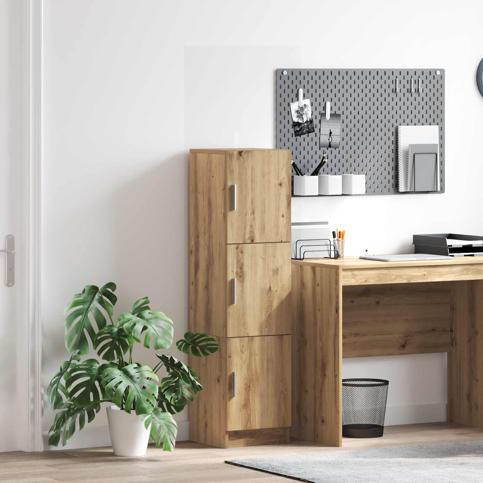 Hoge kast Artisan Eiken 31.5 x 32 x 122.5 cm