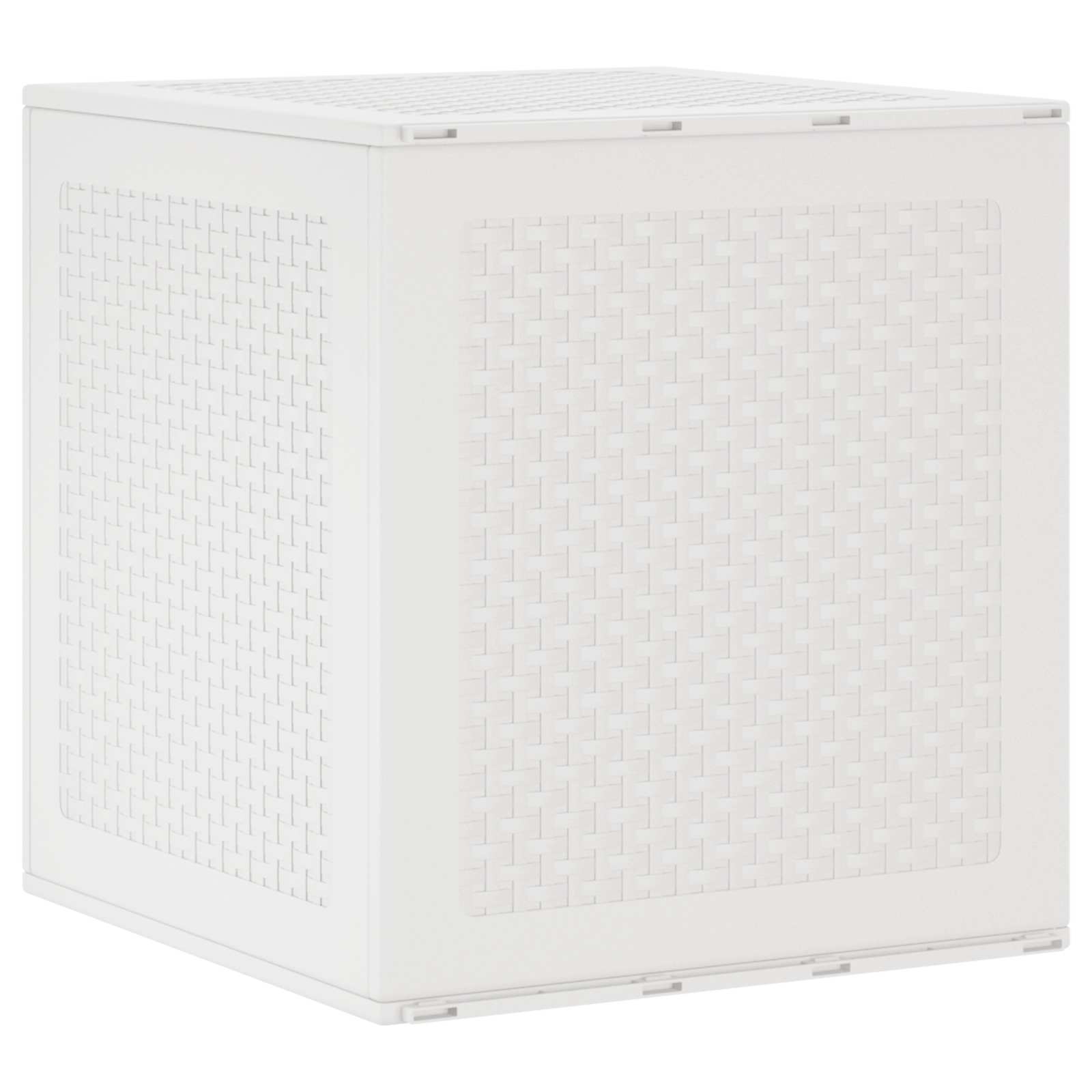 Opbergbox met opslag Wit 55 x 53 x 57 cm Polypropyleen