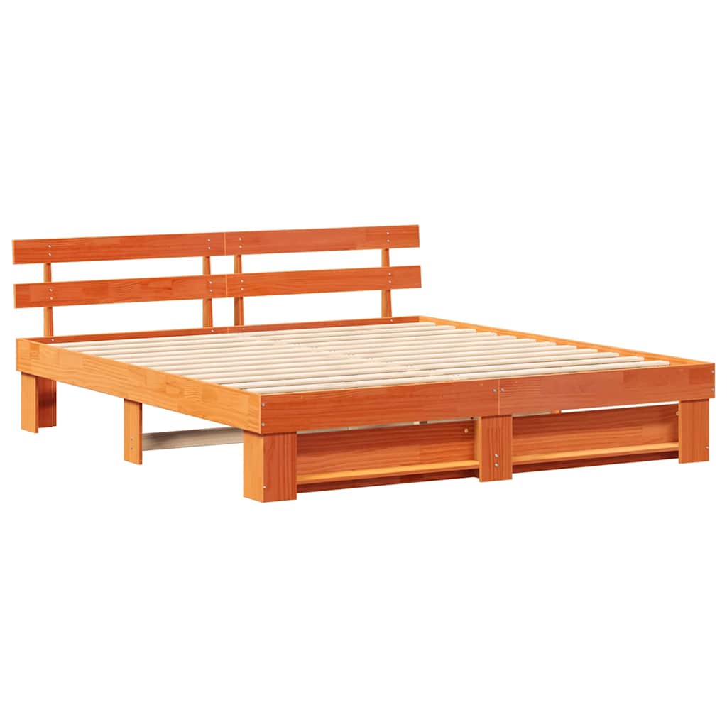 Queen Bedframe 180 x 200 cm – afbeelding 2