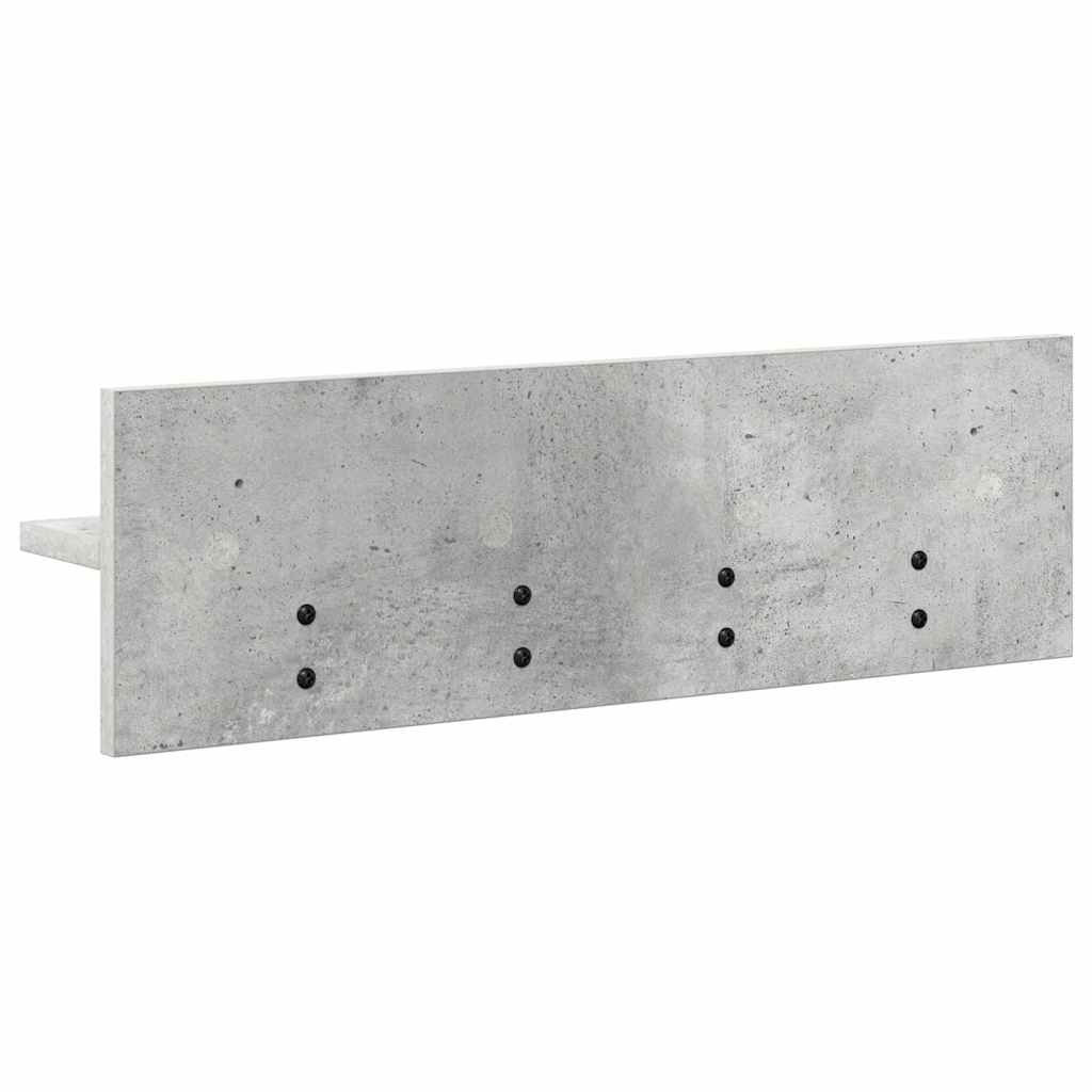 Wandgemonteerde kapstok Beton Grijs 60 x 10,5 x 18 cm – afbeelding 7