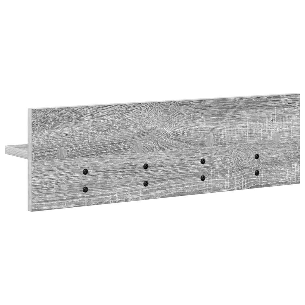 Wandgemonteerde kapstok Grijs Sonoma 60 x 10,5 x 18 cm – afbeelding 7