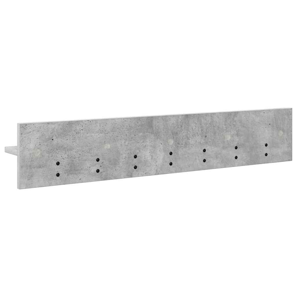 Wandgemonteerde kapstok Beton Grijs 100 x 10,5 x 18 cm – afbeelding 7