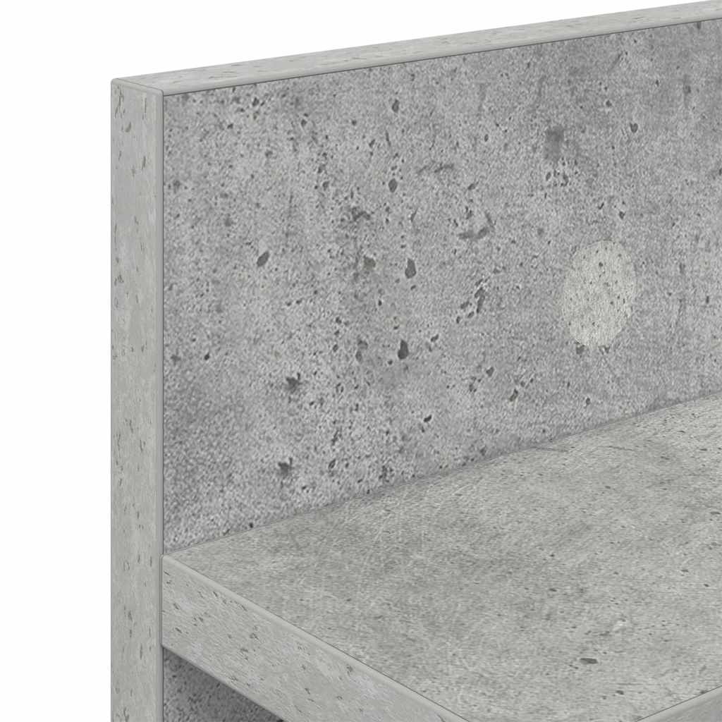 Wandgemonteerde kapstok Beton Grijs 100 x 10,5 x 18 cm – afbeelding 8
