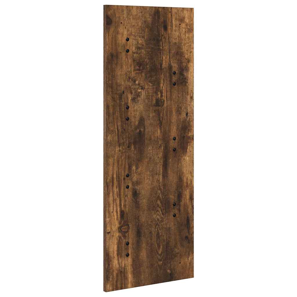 Wandgemonteerde kapstok Gerookt eiken 30 x 1,5 x 80 cm – afbeelding 7