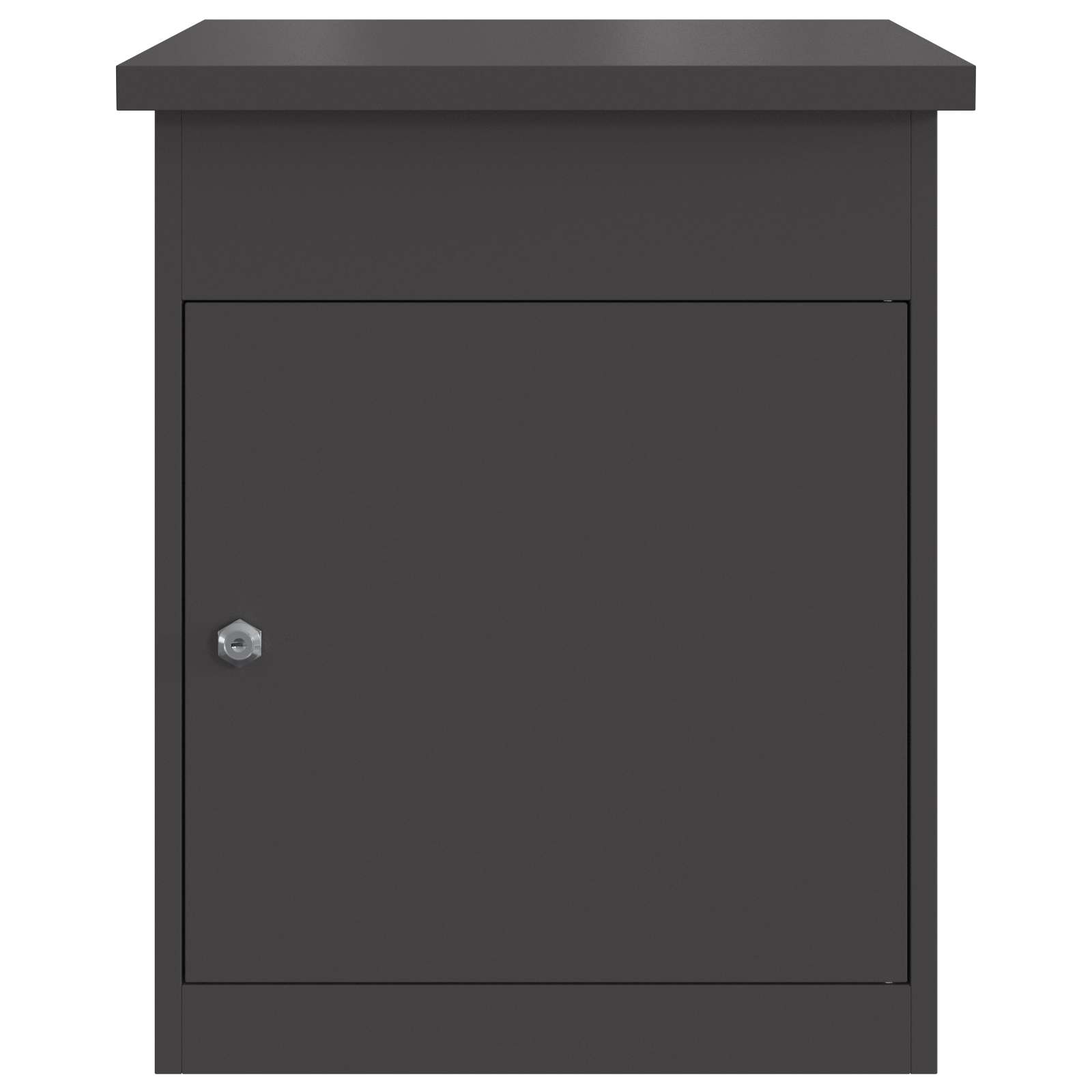 Pakket inwerp box met opslag Zwart 47,5 x 38 x 59 cm Staal – afbeelding 5