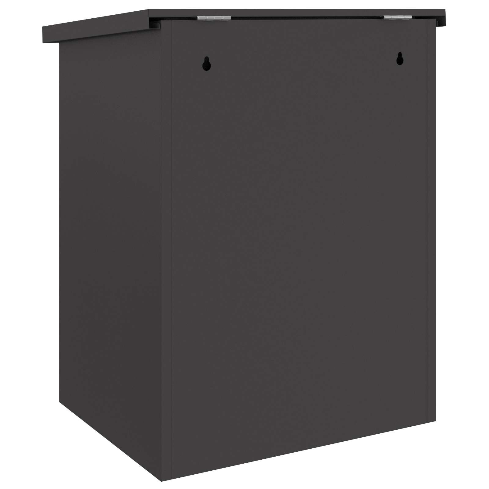 Pakket inwerp box met opslag Zwart 47,5 x 38 x 59 cm Staal – afbeelding 7