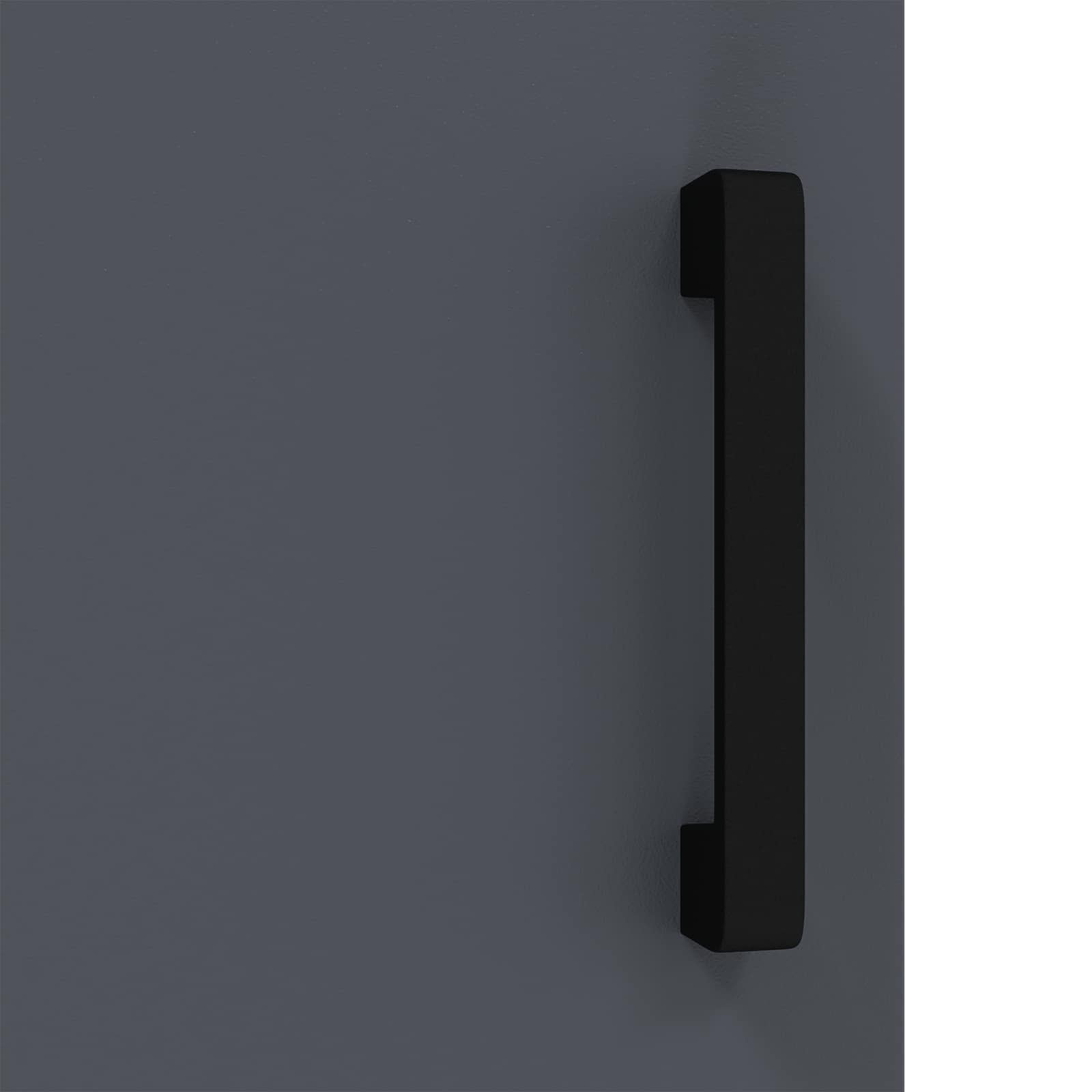 Keukenopslag Kast HATTEM Antracietkleurig 90 x 50 x 92 cm Staal – afbeelding 11