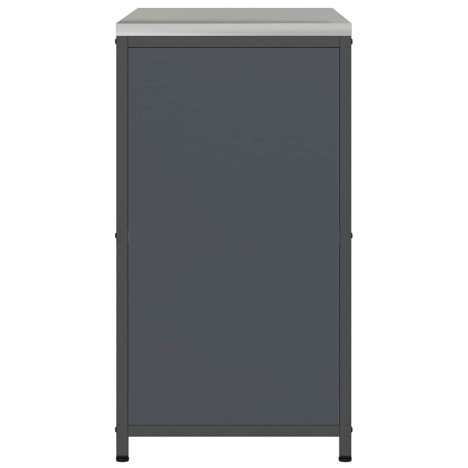 Keukenopslag Kast HATTEM Antracietkleurig 90 x 50 x 92 cm Staal – afbeelding 8