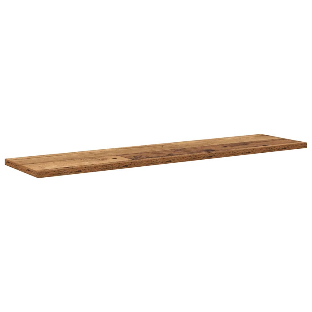 Boekenplank Bord 4 pcs Bruin 80 x 20 x 1,5 cm Bewerkt hout – afbeelding 5