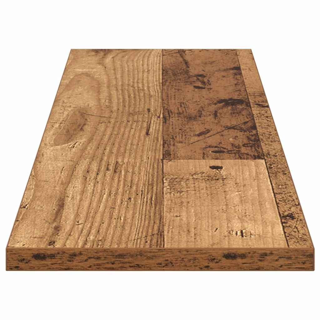 Boekenplank Bord 4 pcs Bruin 80 x 20 x 1,5 cm Bewerkt hout – afbeelding 7
