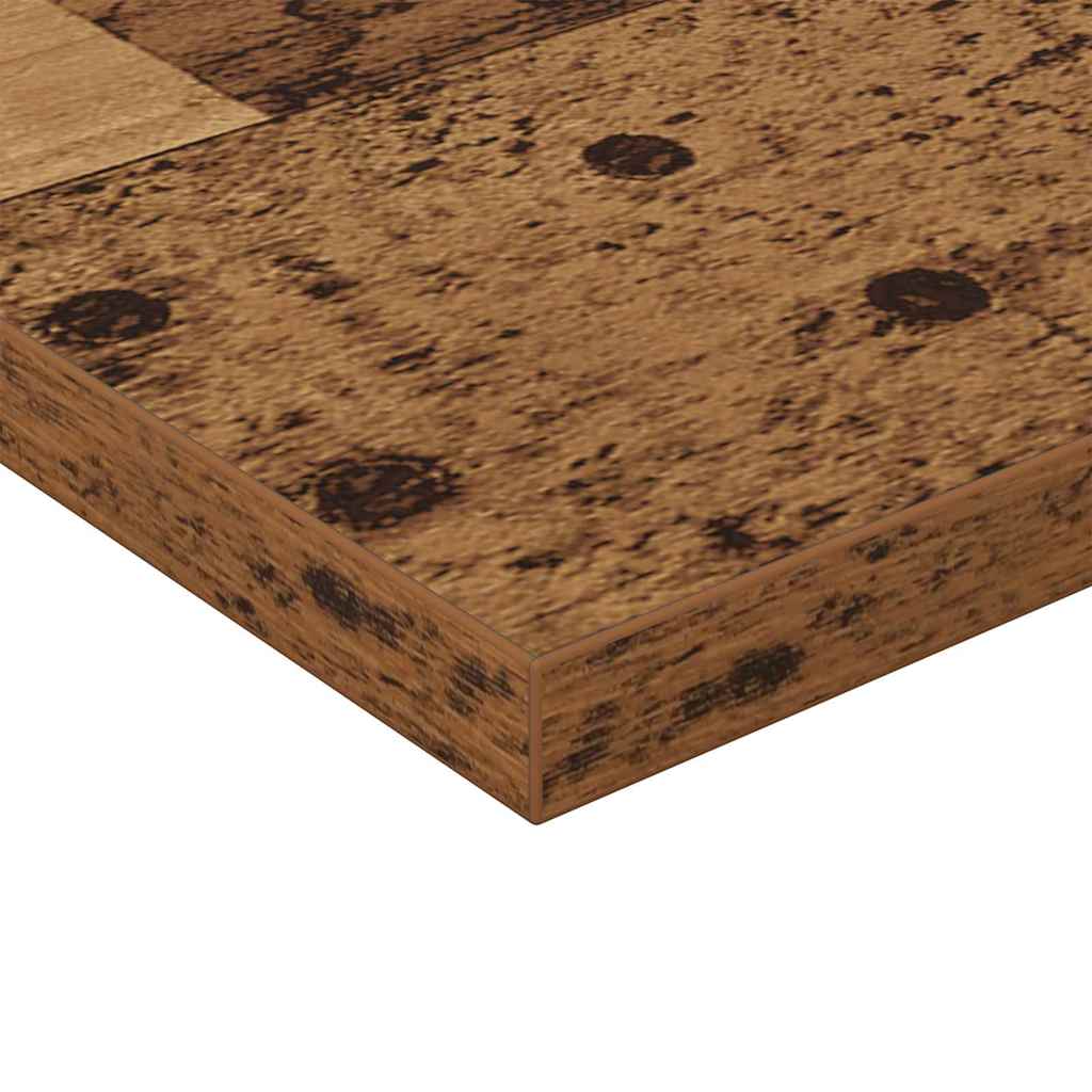 Boekenplank Bord 4 pcs Bruin 80 x 20 x 1,5 cm Bewerkt hout – afbeelding 9