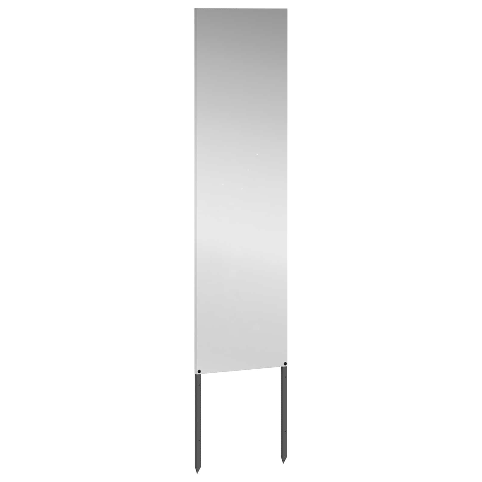 Tuin Privacy Screen Zilver 32 x 140 cm Gegalvaniseerd staal – afbeelding 4