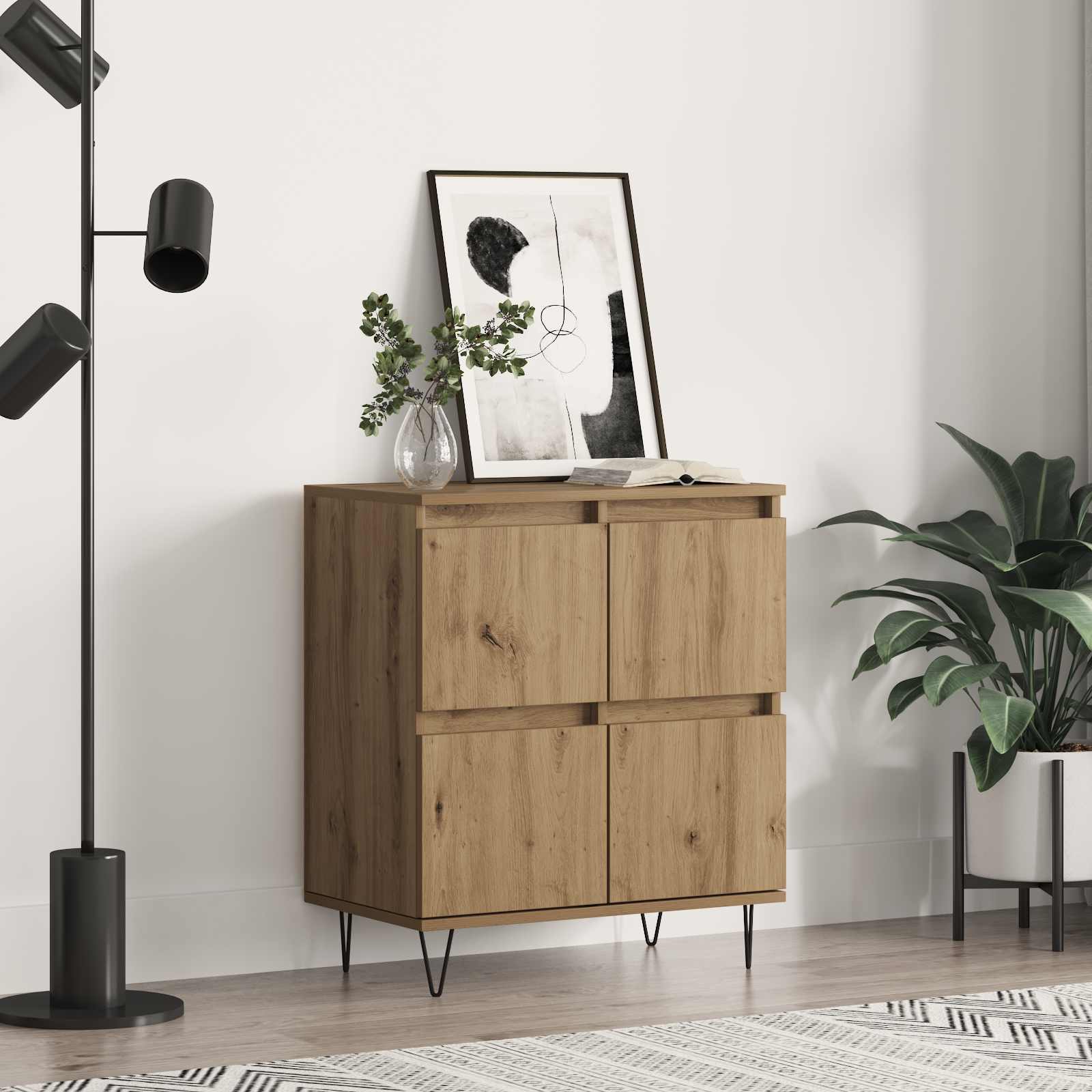 Dressoir Artisan Eiken 60 x 35 x 70 cm
