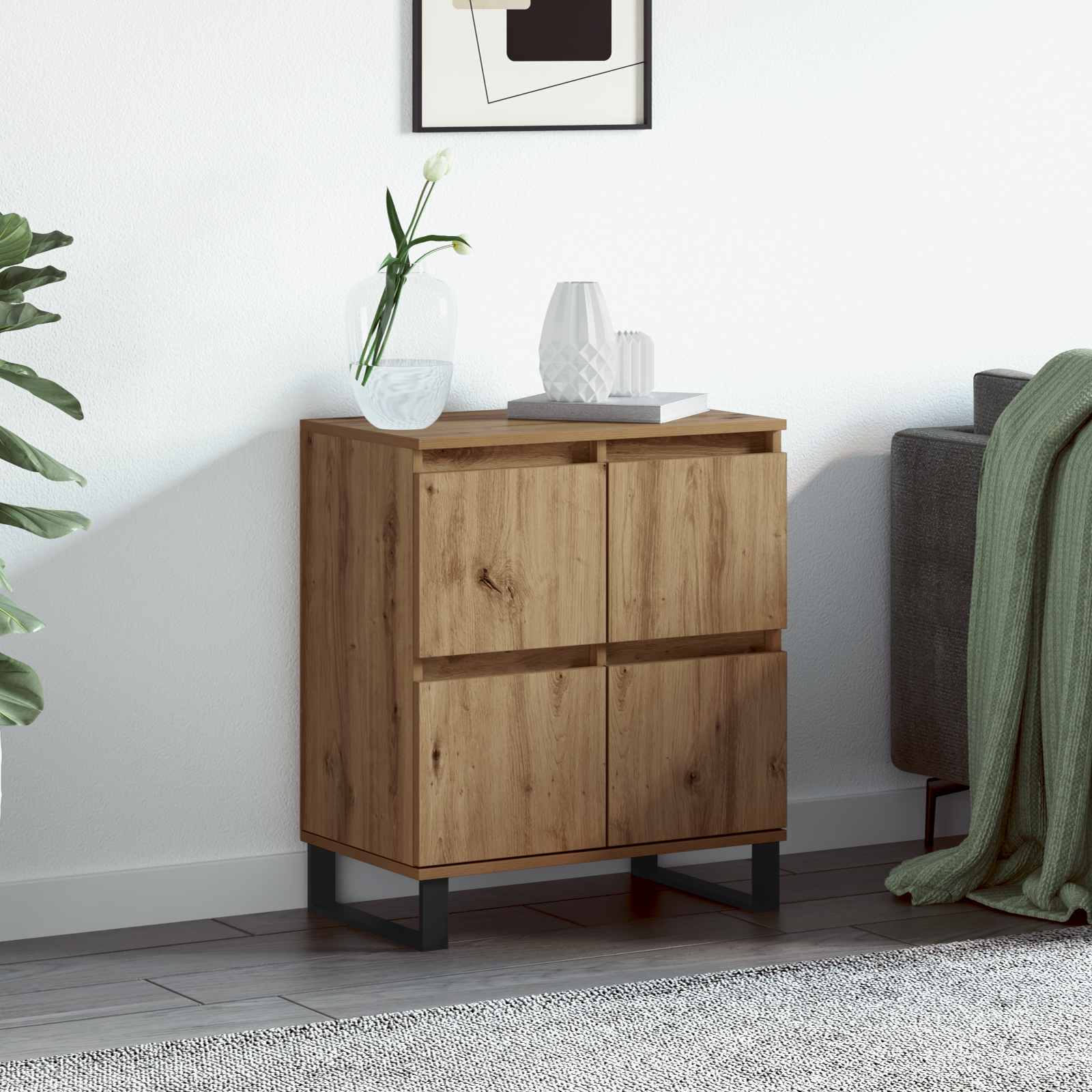 Dressoir Artisan Eiken 60 x 35 x 70 cm