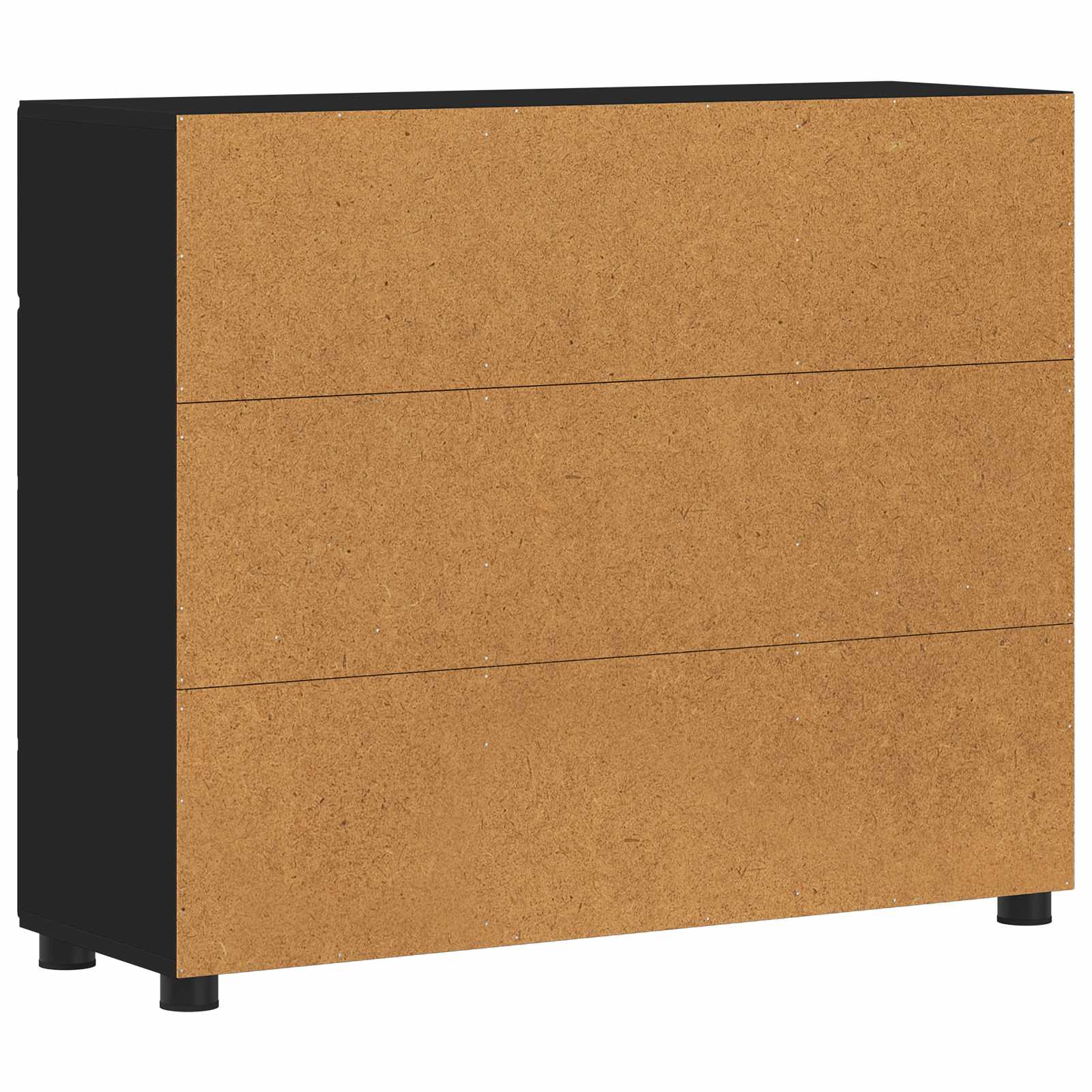 Dressoir FLORIN Zwart 88,5 x 30,5 x 73 cm Bewerkt hout – afbeelding 8