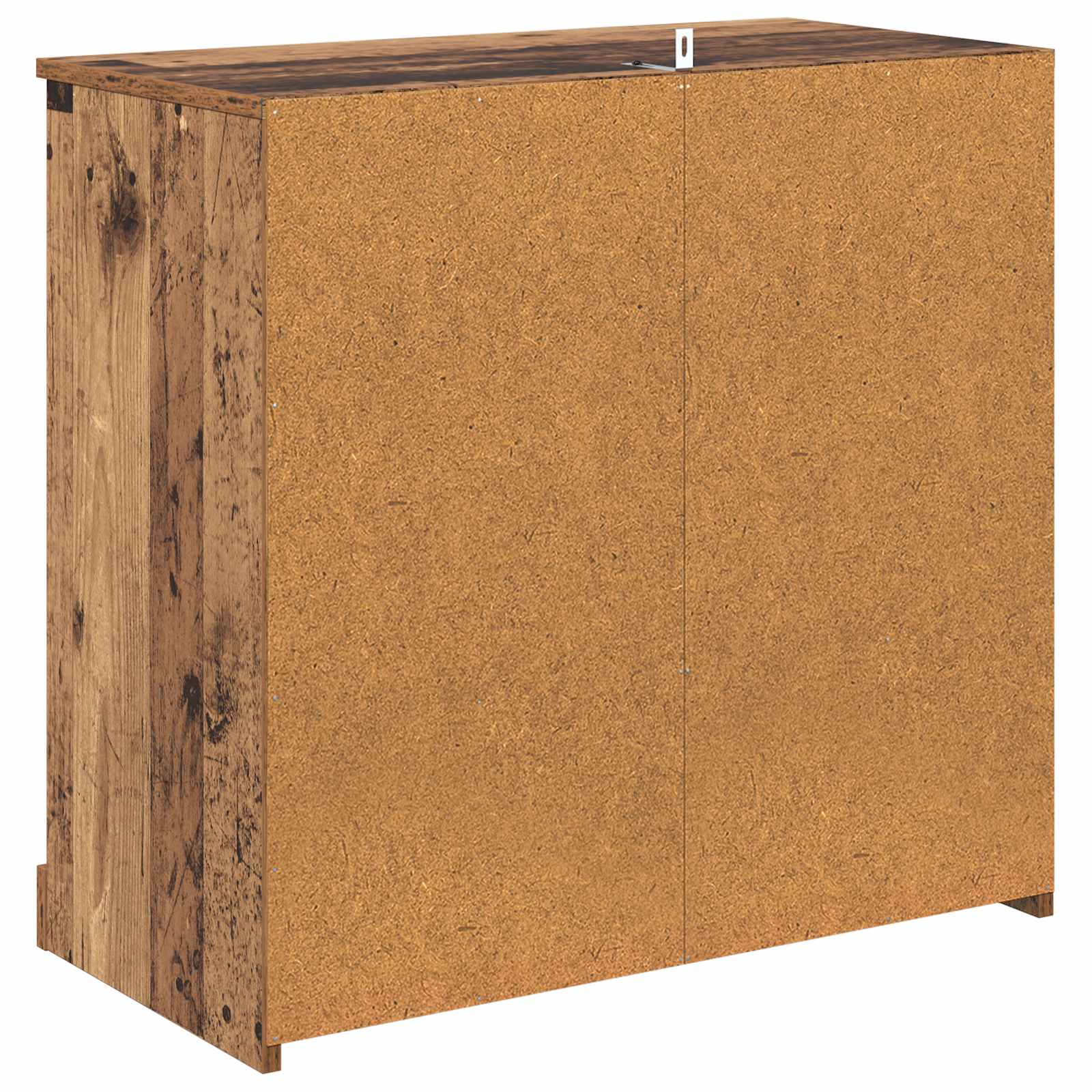 Highboard met lade Oud Hout 70 x 35,5 x 67,5 cm Bewerkt hout – afbeelding 8