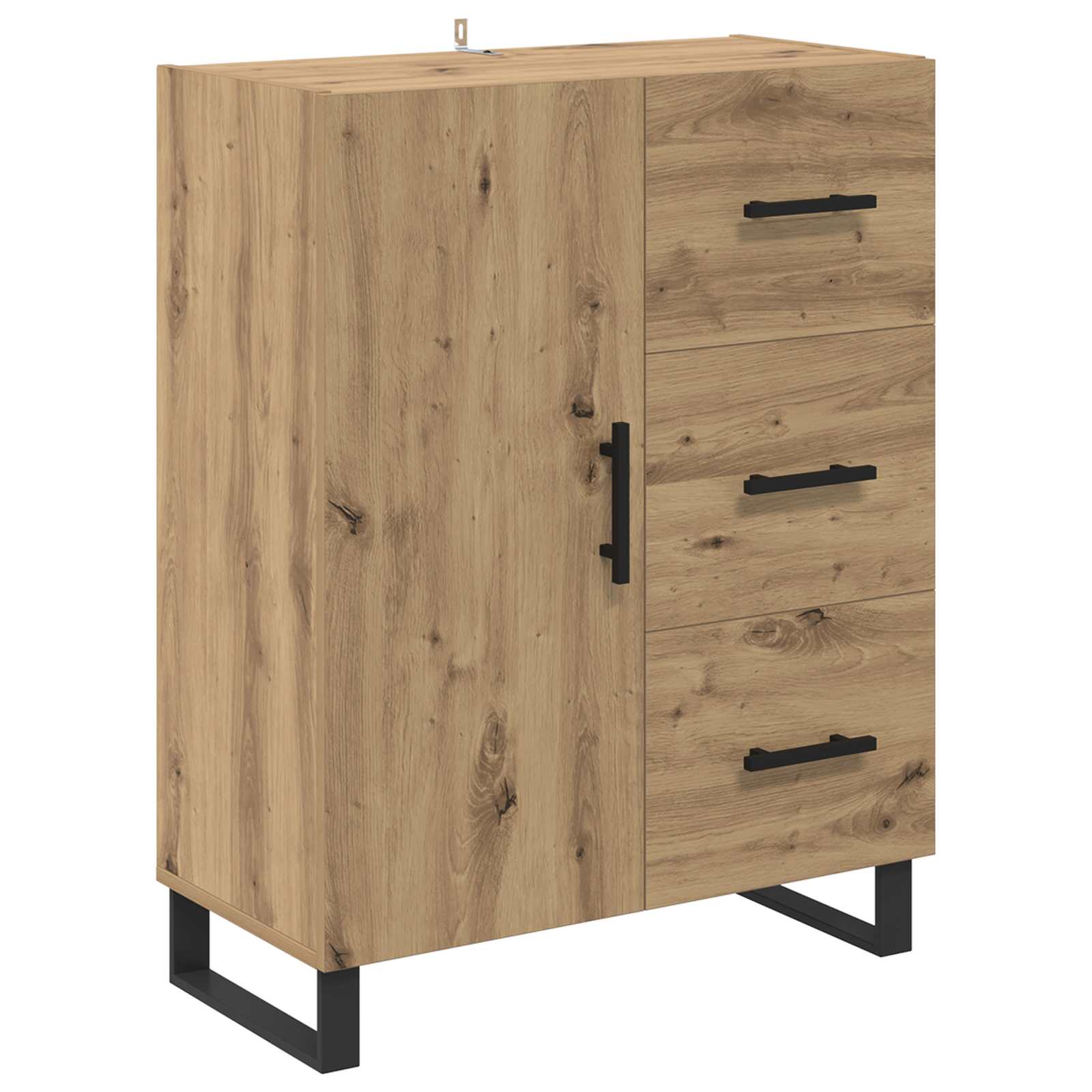 Dressoir Artisan Eiken 69,5 x 34 x 90 cm – afbeelding 2