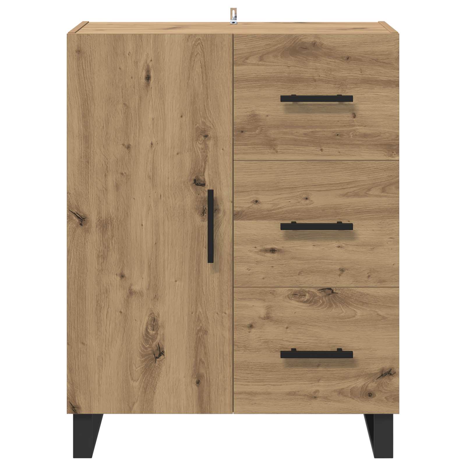 Dressoir Artisan Eiken 69,5 x 34 x 90 cm – afbeelding 5