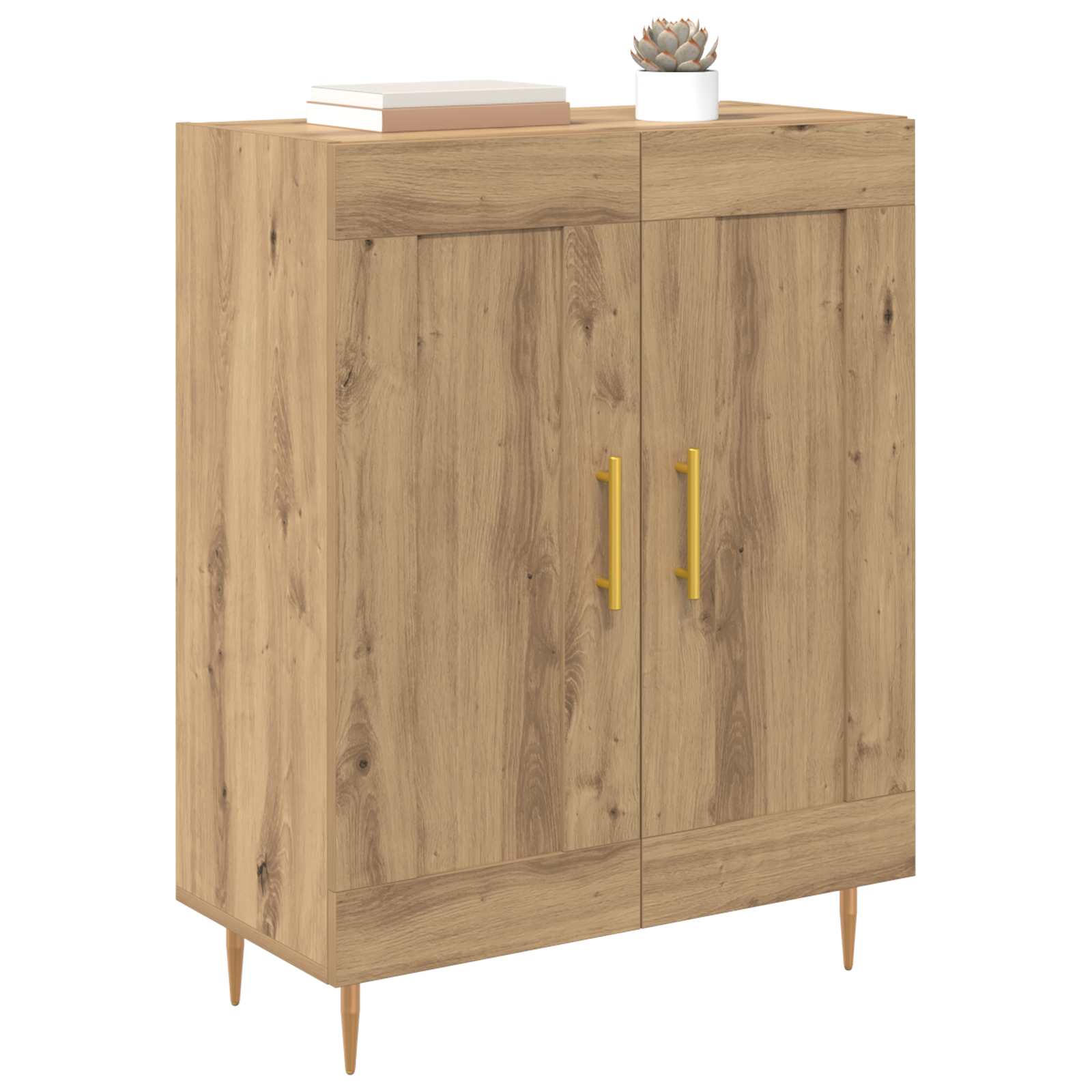 Dressoir Artisan Eiken 69,5 x 34 x 90 cm – afbeelding 3