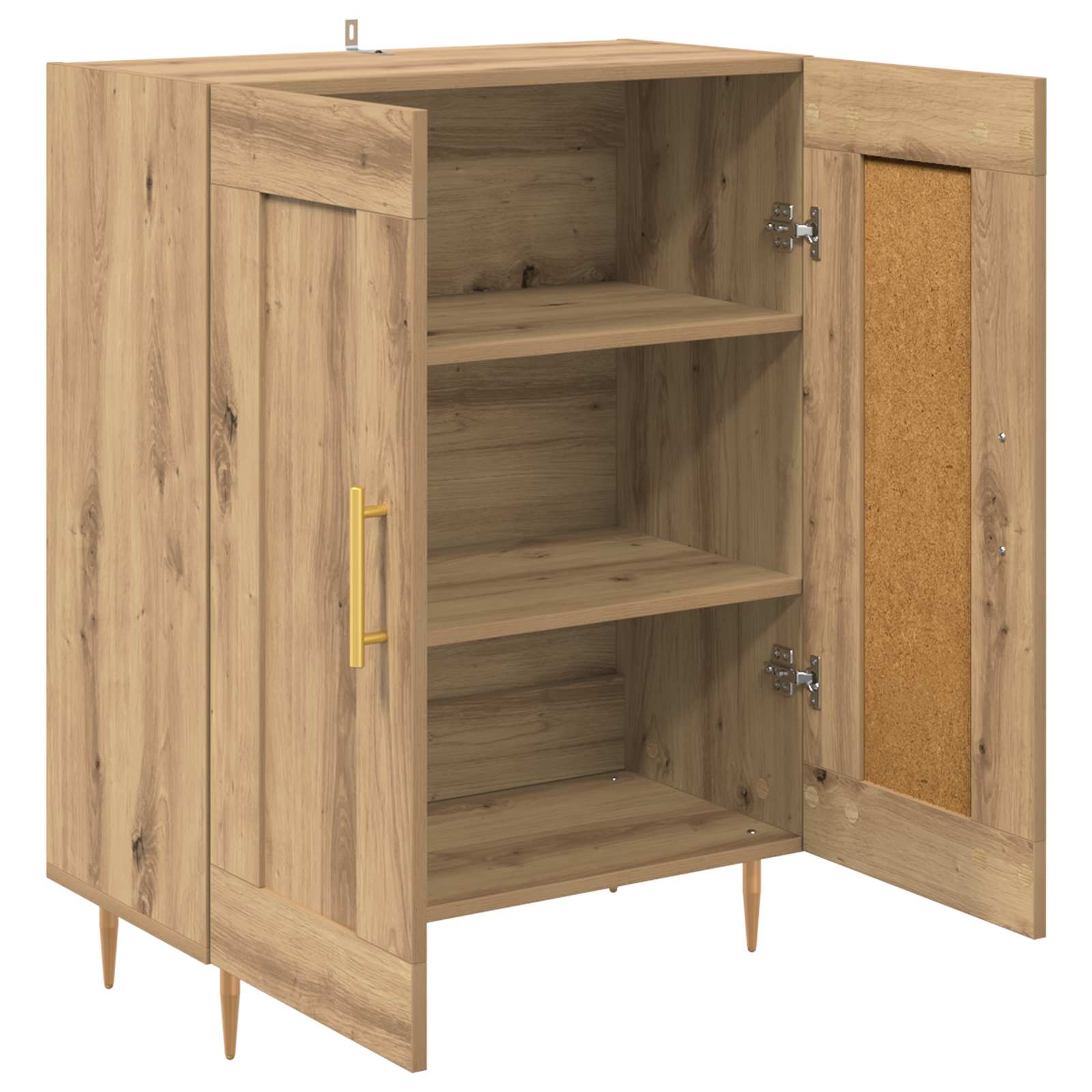 Dressoir Artisan Eiken 69,5 x 34 x 90 cm – afbeelding 5