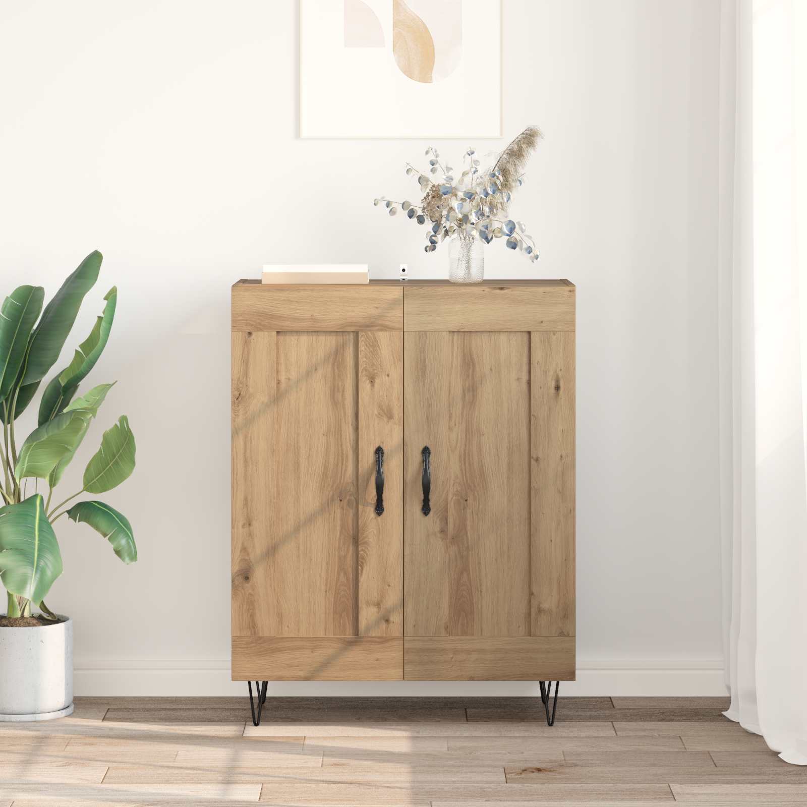 Dressoir Artisan Eiken 69,5 x 34 x 90 cm – afbeelding 4