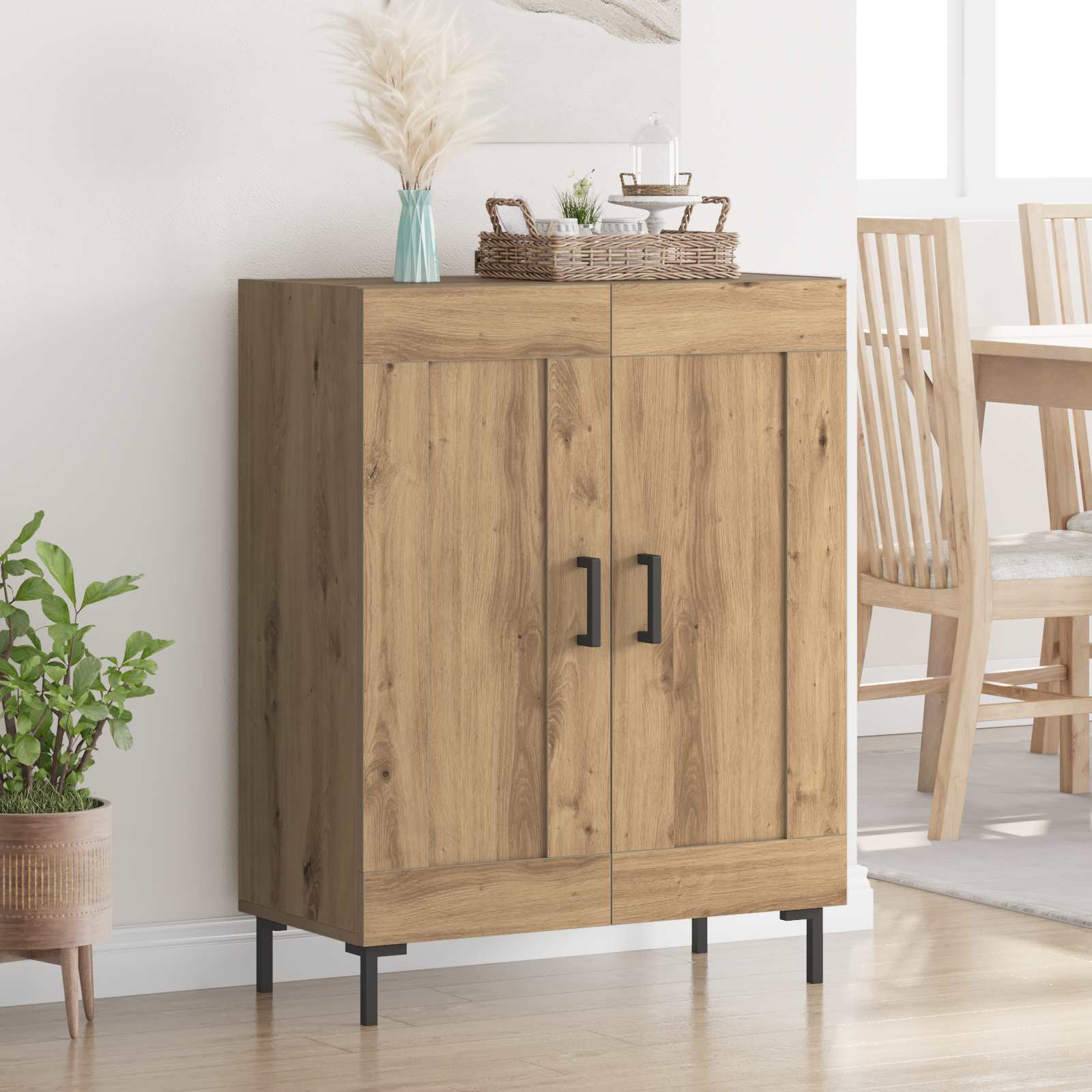 Dressoir Artisan Eiken 69,5 x 34 x 90 cm