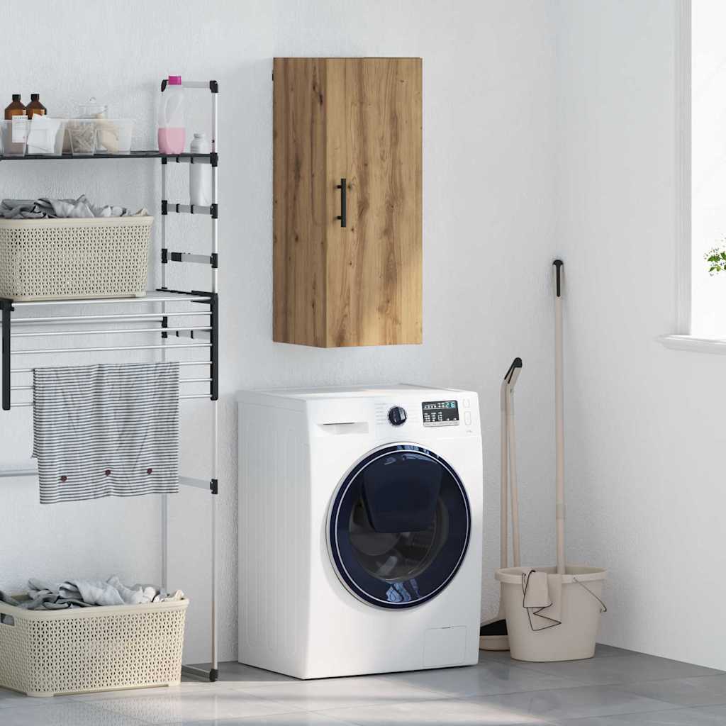 Wandkast Artisan Eiken 34,5 x 34 x 90 cm Bewerkt hout