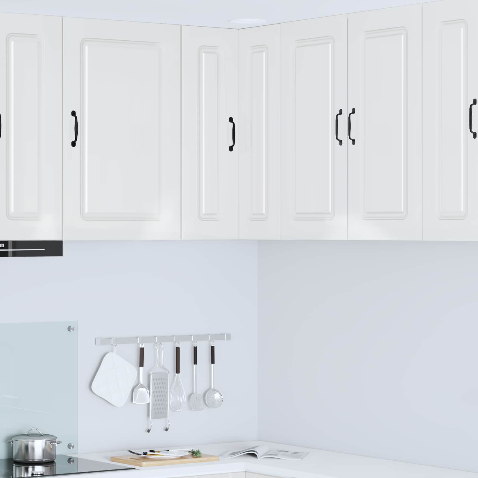 Vaatwasserpaneel Kalmar Hoogglans wit 57 x 57 x 80 cm
