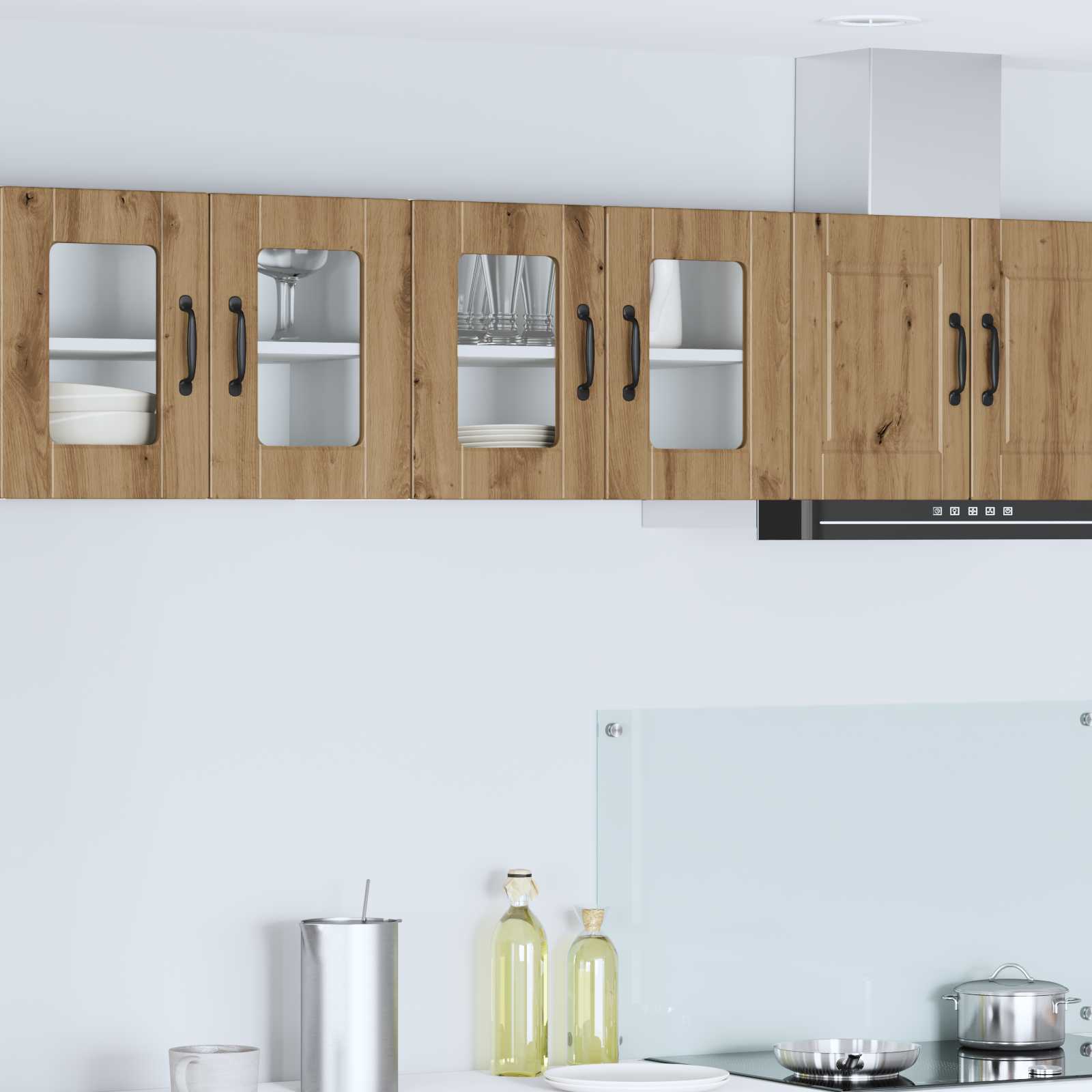 Vaatwasserpaneel Artisan Eiken 60 x 31 x 40 cm Bewerkt hout