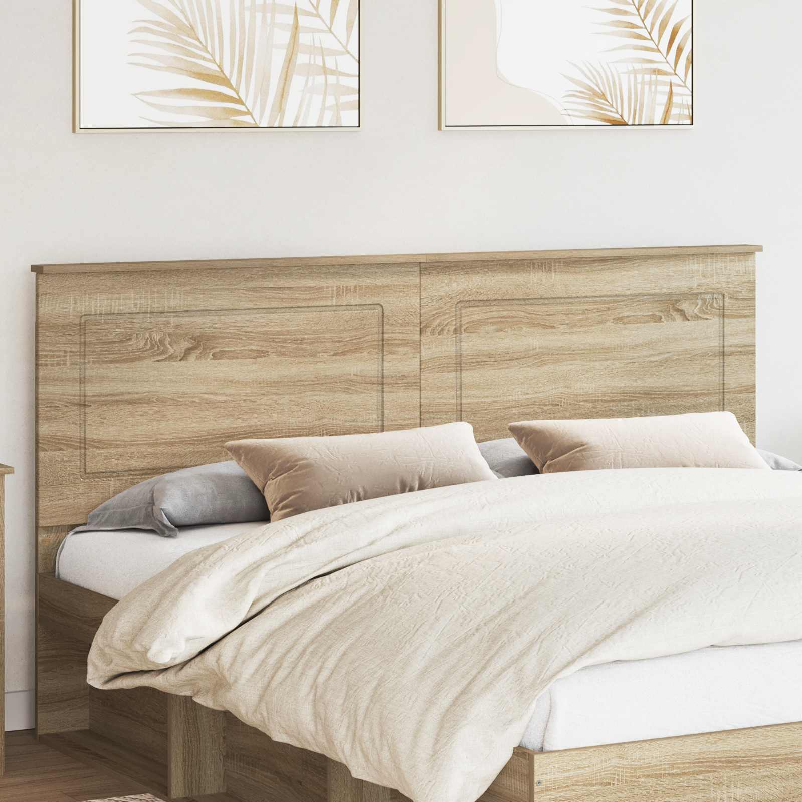 Hoofdbord Sonoma Eiken 100 cm Geconstrueerd hout – afbeelding 1