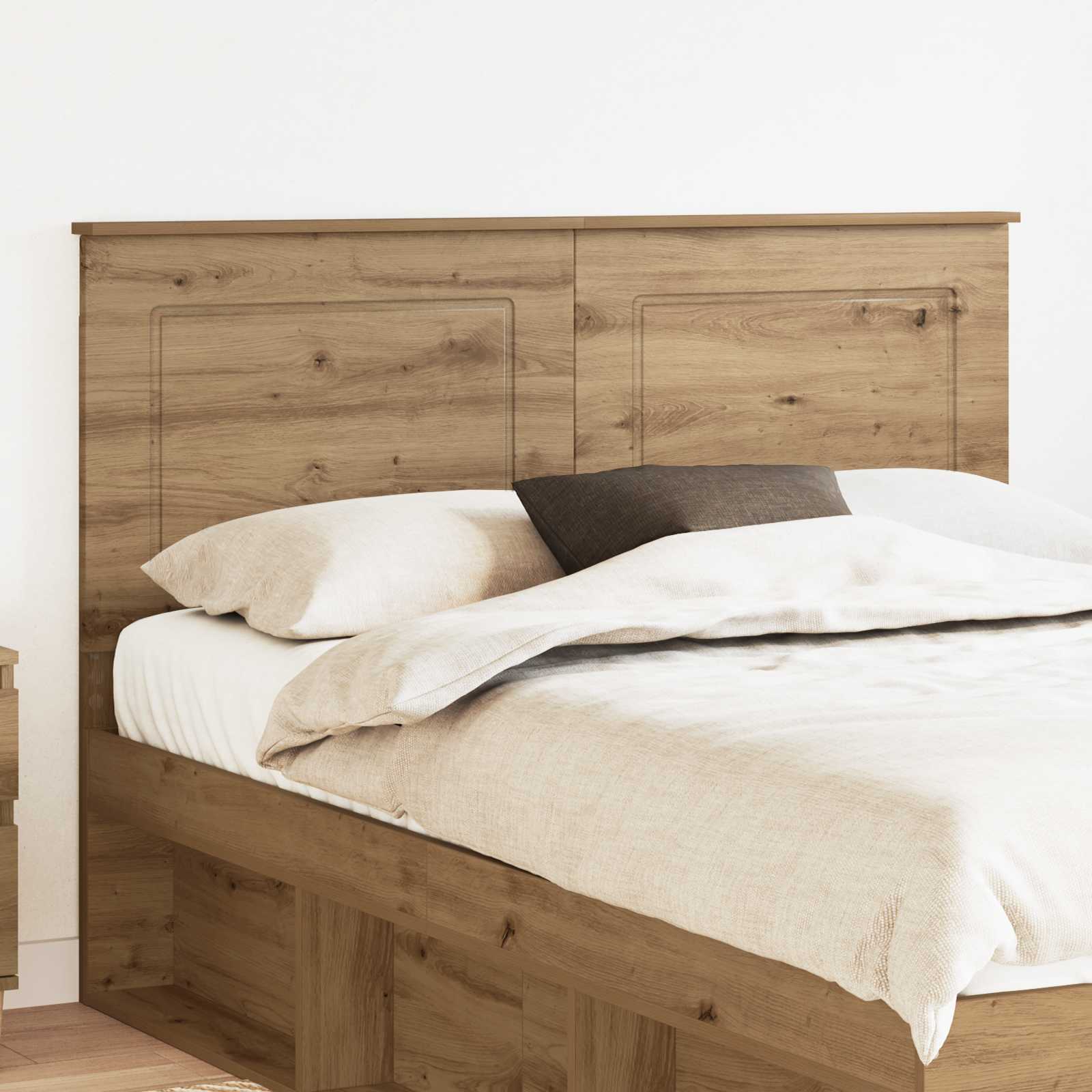 Hoofdbord Artisan Eik 100 cm Geconstrueerd hout – afbeelding 1