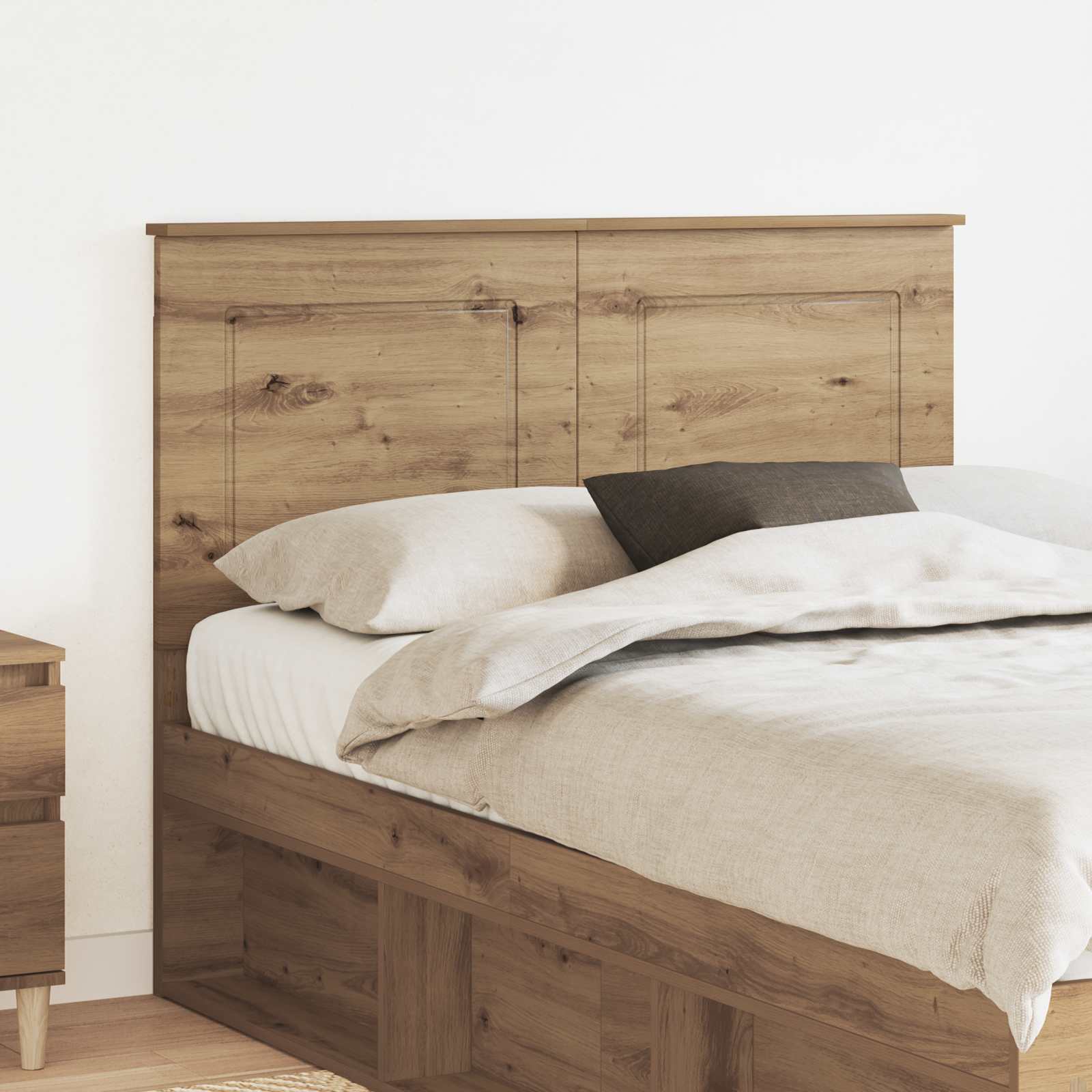 Hoofdbord Artisan Eik 100 cm Geconstrueerd hout – afbeelding 1