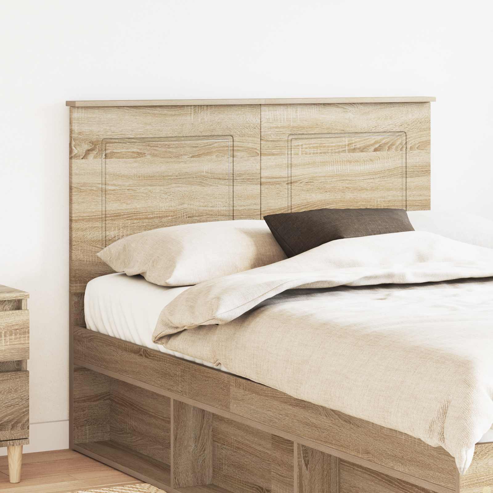 Hoofdbord Sonoma Eiken 100 cm Geconstrueerd hout – afbeelding 1