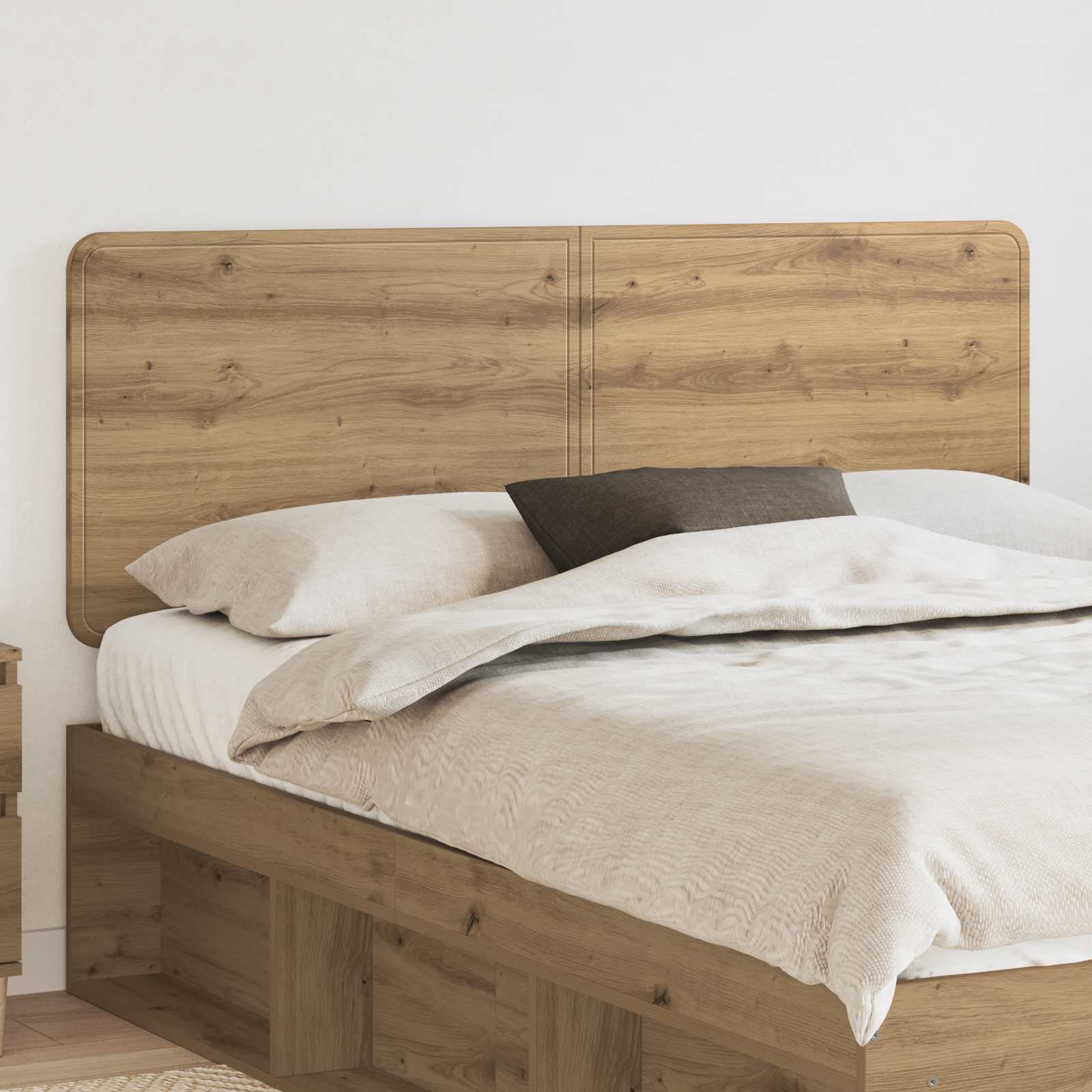 Hoofdbord Artisan Eiken Bewerkt hout – afbeelding 1