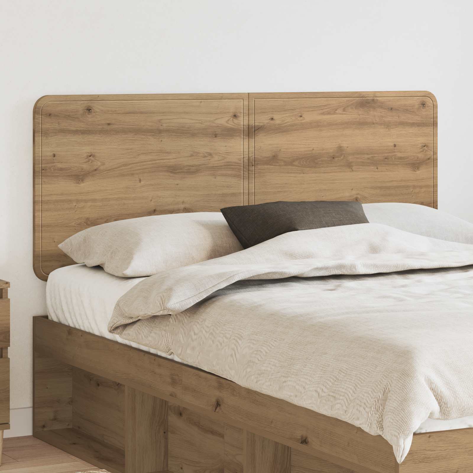 Hoofdbord Artisan Eiken Bewerkt hout