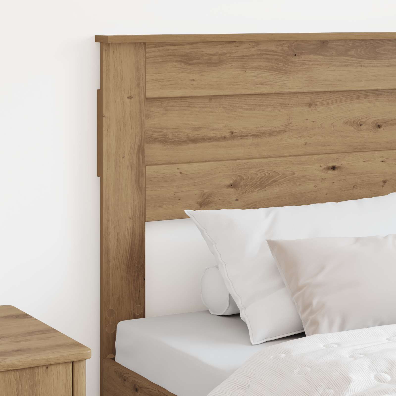 Hoofdbord Artisan Eiken Bewerkt hout – afbeelding 3