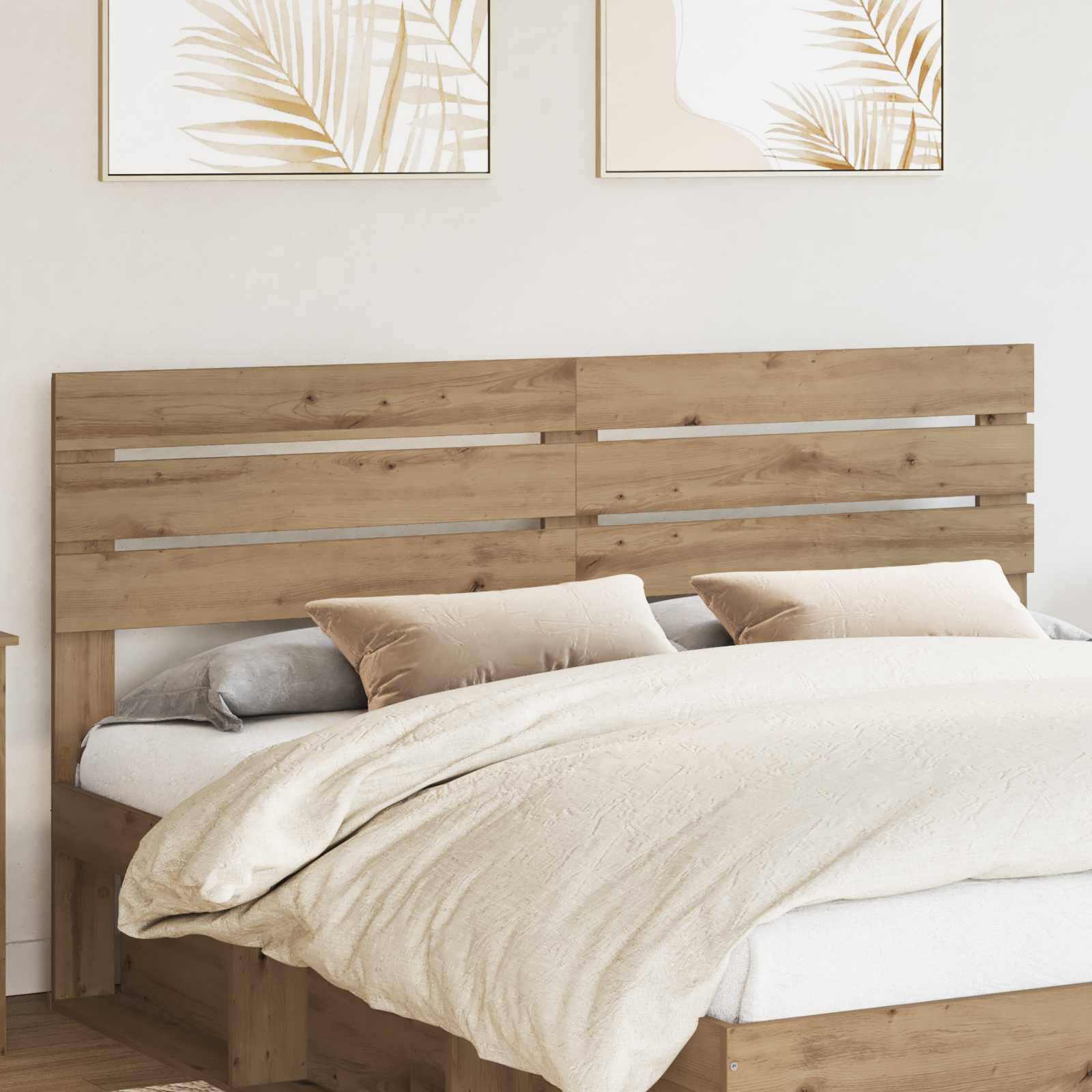 Hoofdbord Artisan Eiken Bewerkt hout