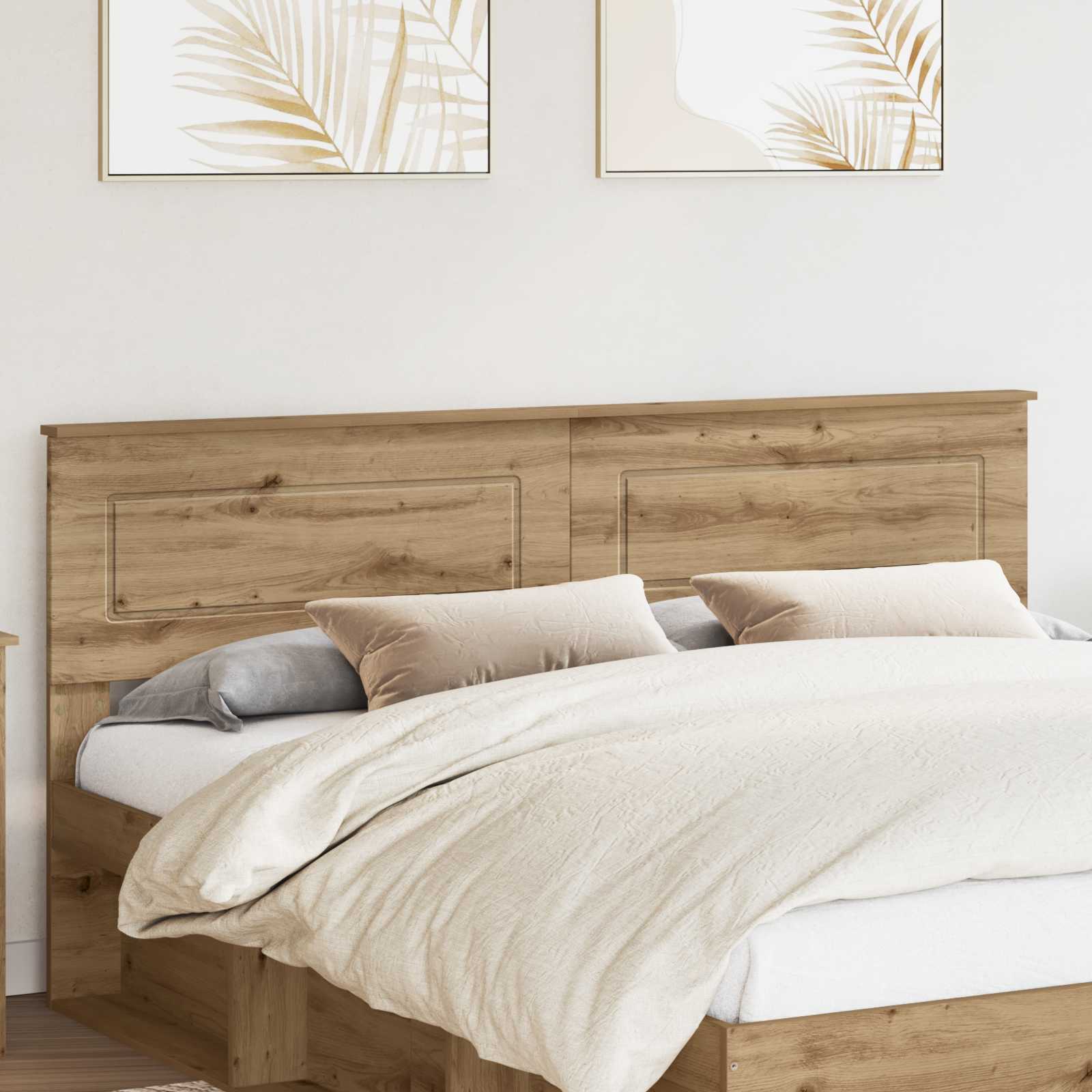 Hoofdbord Artisan Eiken Bewerkt hout