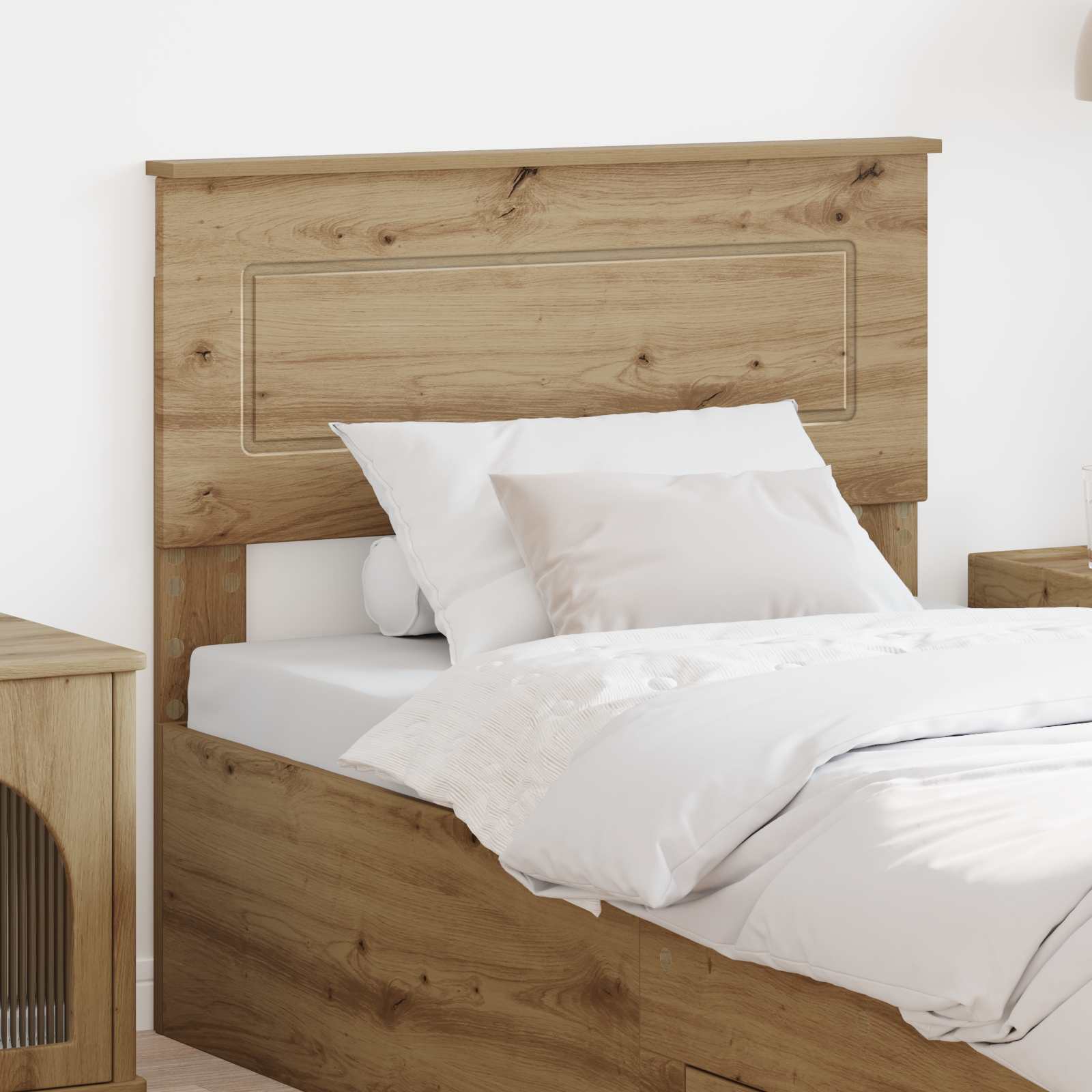 Hoofdbord Artisan Eiken Bewerkt hout