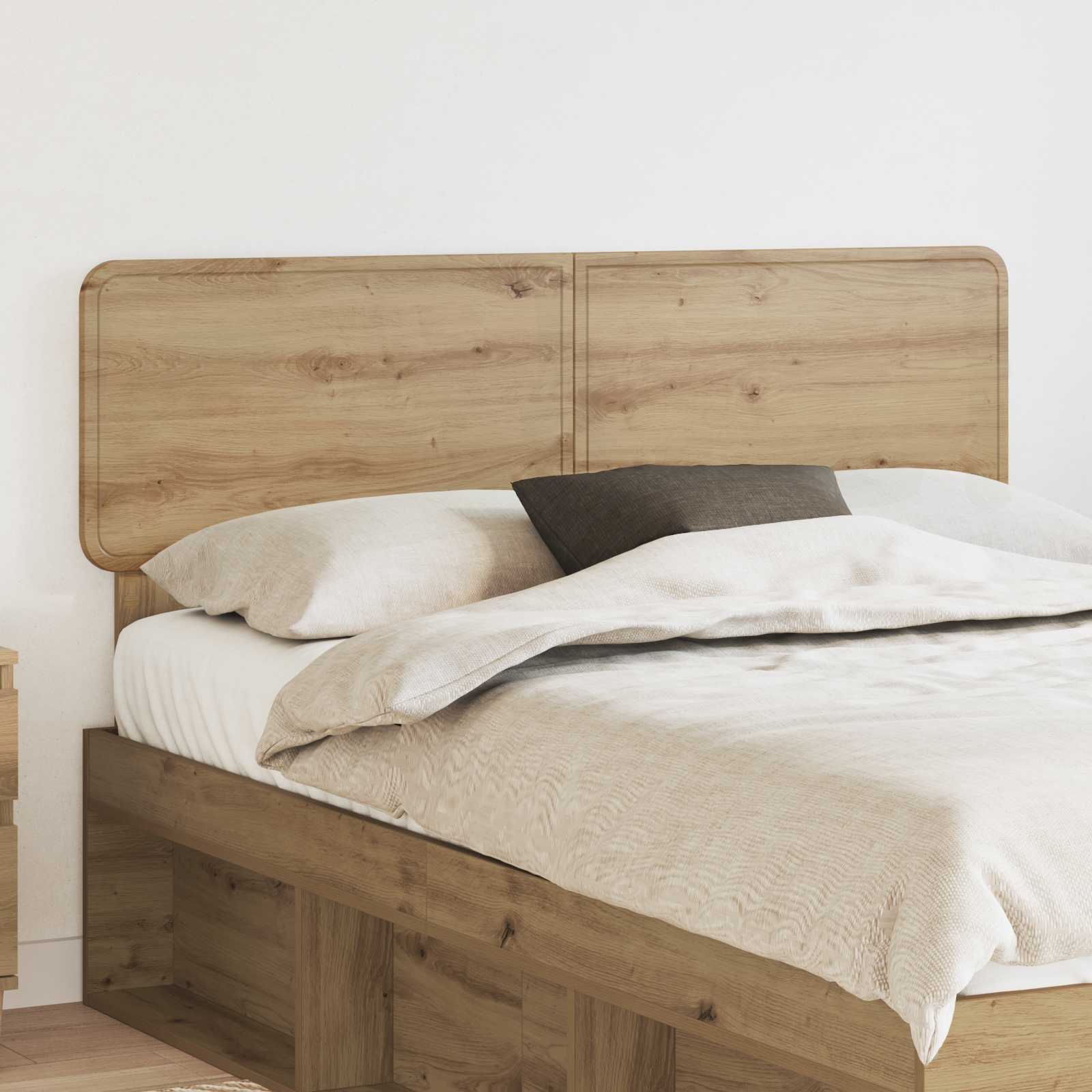 Hoofdbord Artisan Eiken Bewerkt hout