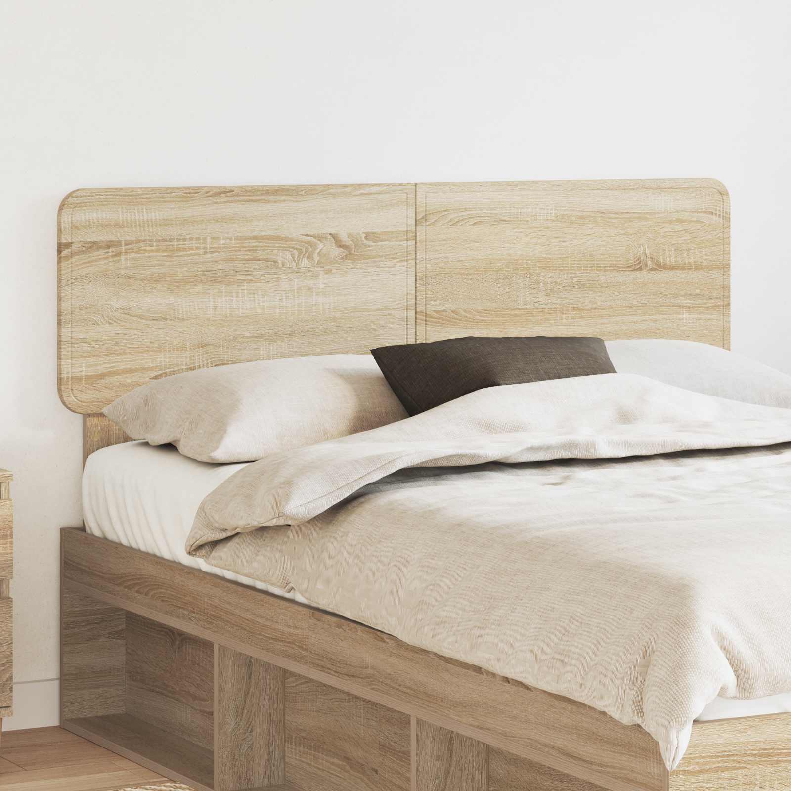 Hoofdbord Sonoma Eiken Bewerkt hout – afbeelding 1