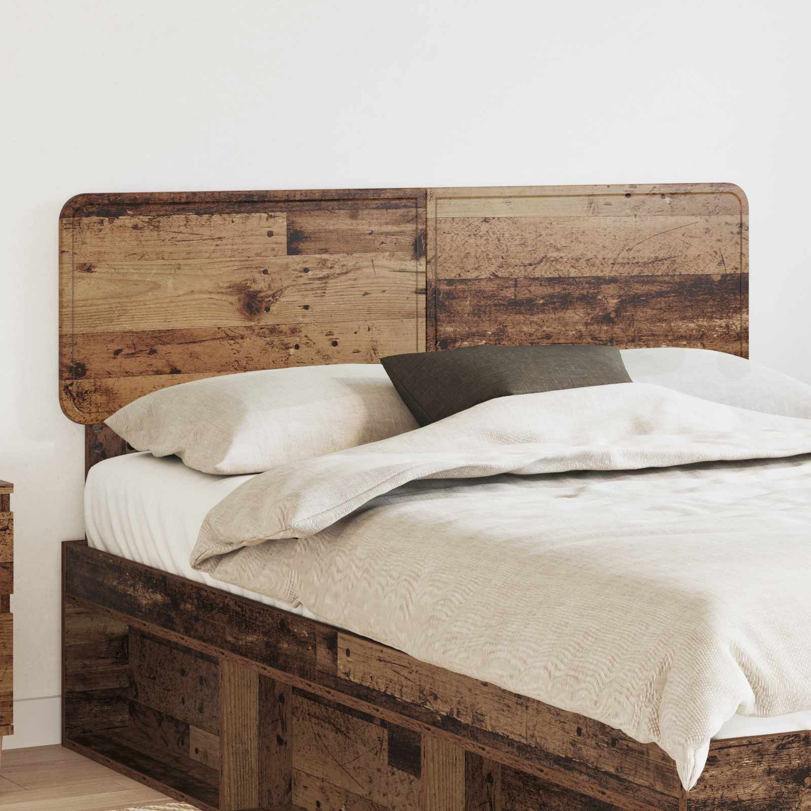 Hoofdbord Oud Hout Bewerkt hout