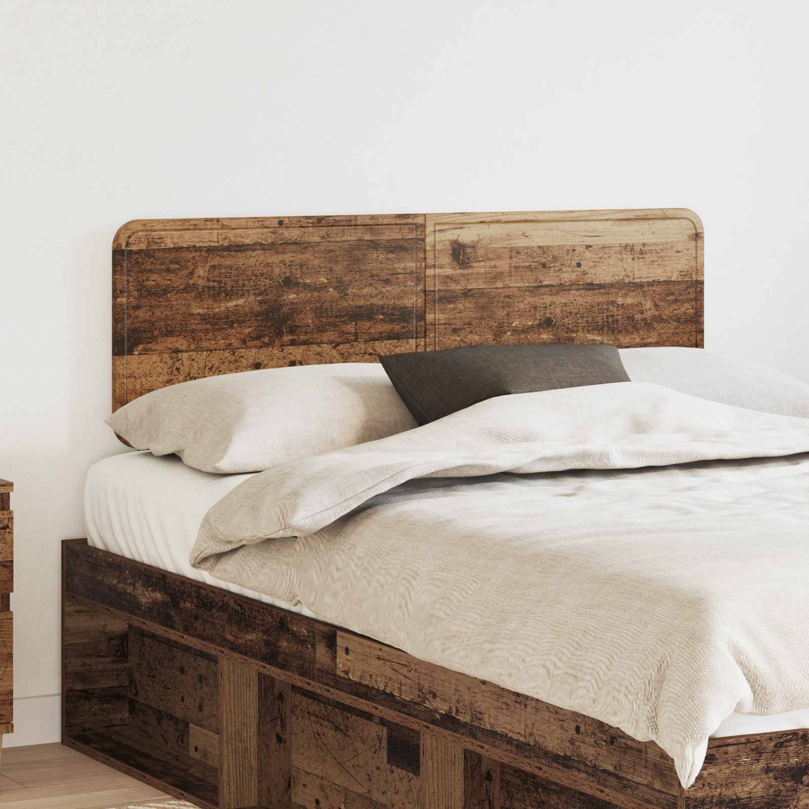 Hoofdbord Oud Hout Bewerkt hout
